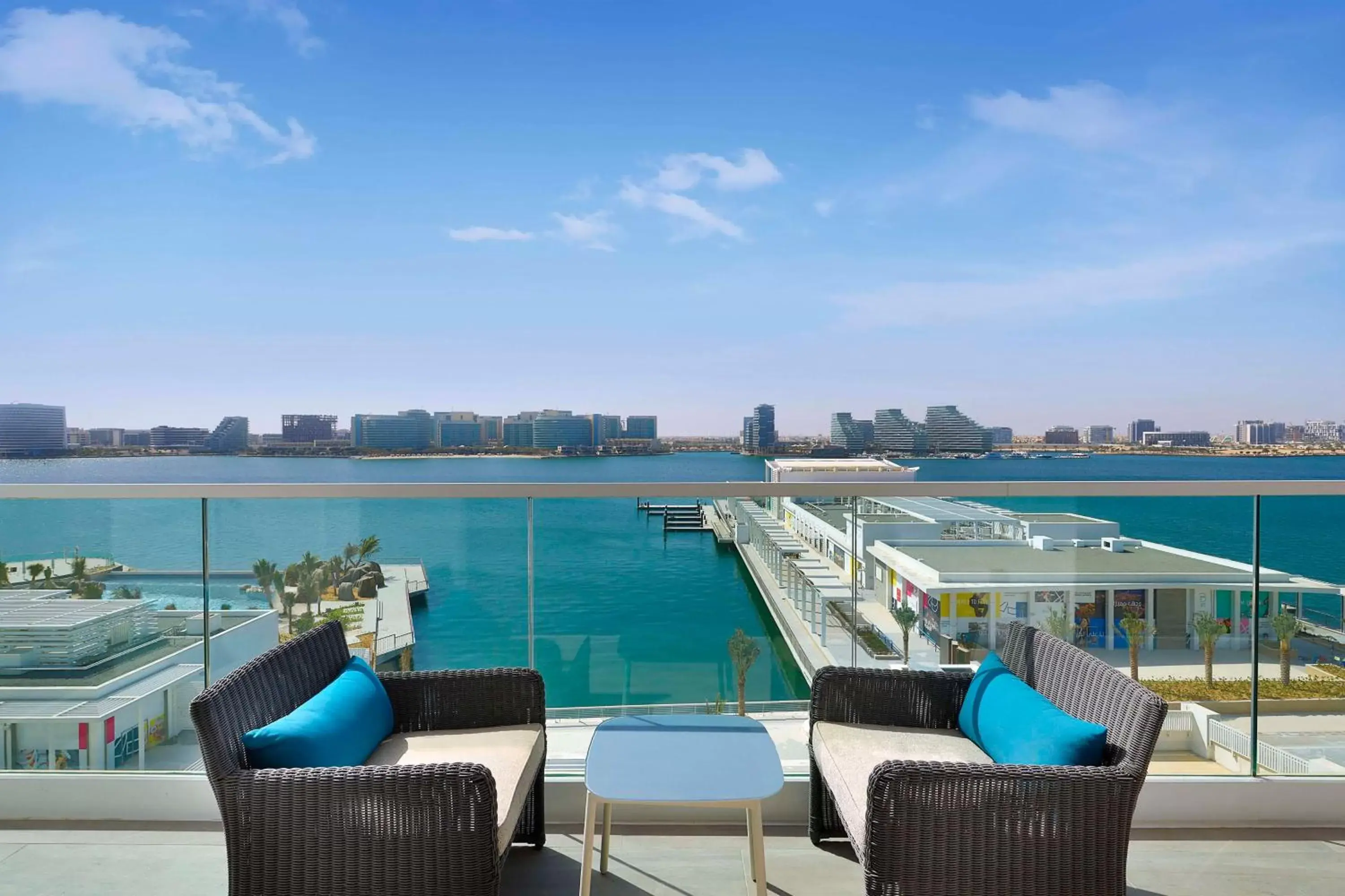 View (from property/room) in Hilton Abu Dhabi Yas Island
