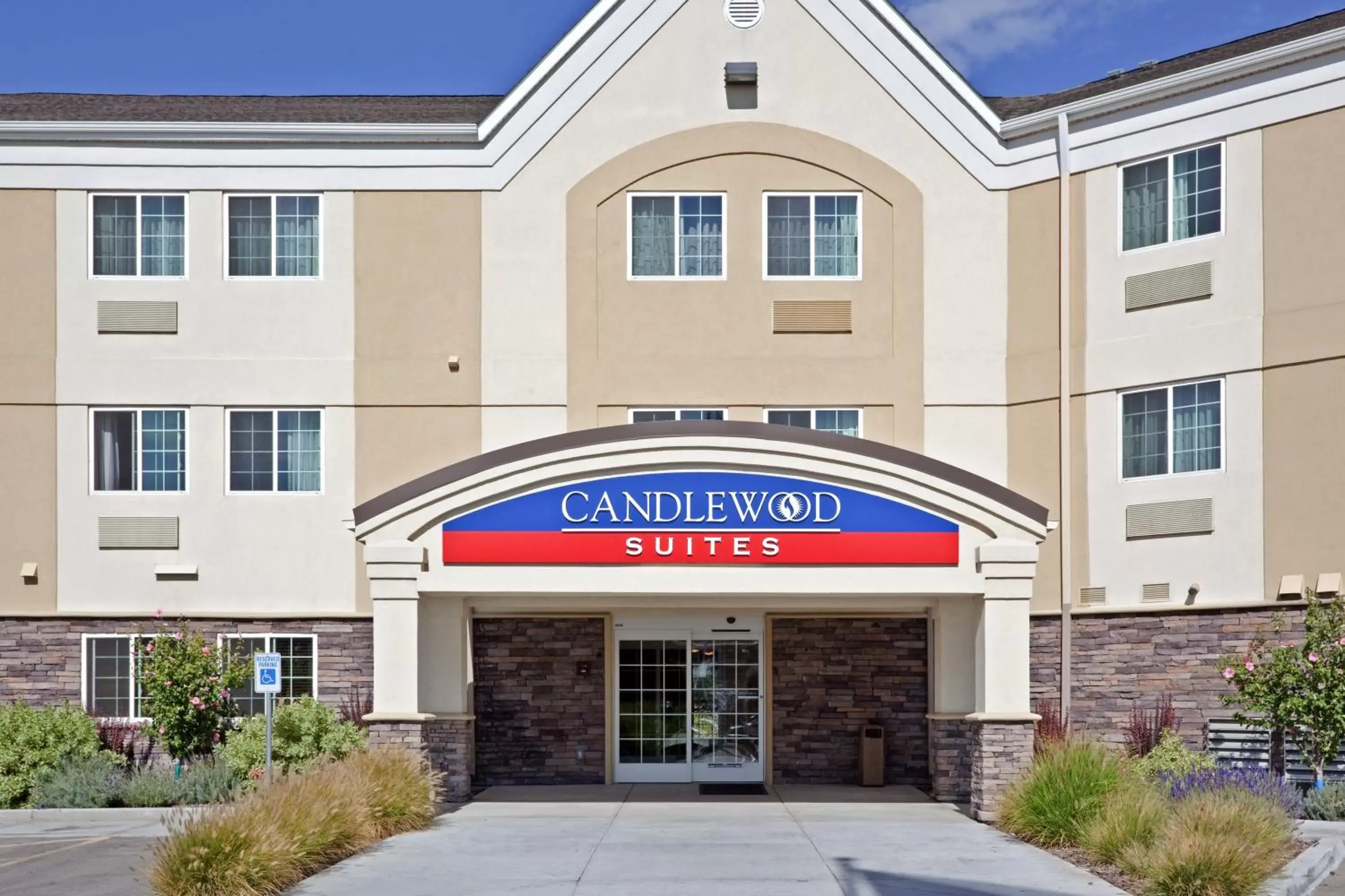 Property building in Candlewood Suites Boise - Towne Square, an IHG Hotel