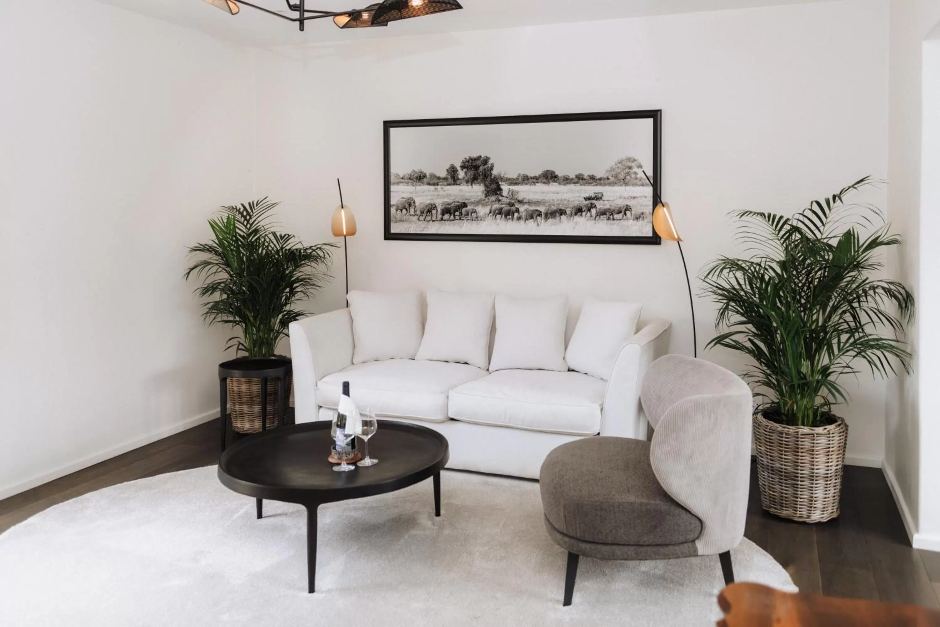 Seating area in Adara Palmiet Valley Luxurious Boutique Farm Hotel