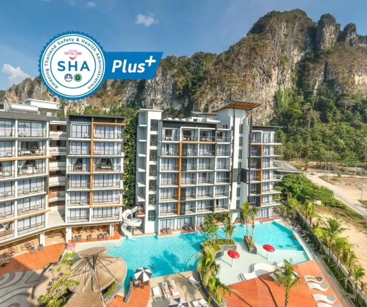 Property building, Pool View in Sea Seeker Krabi Resort - SHA Extra Plus