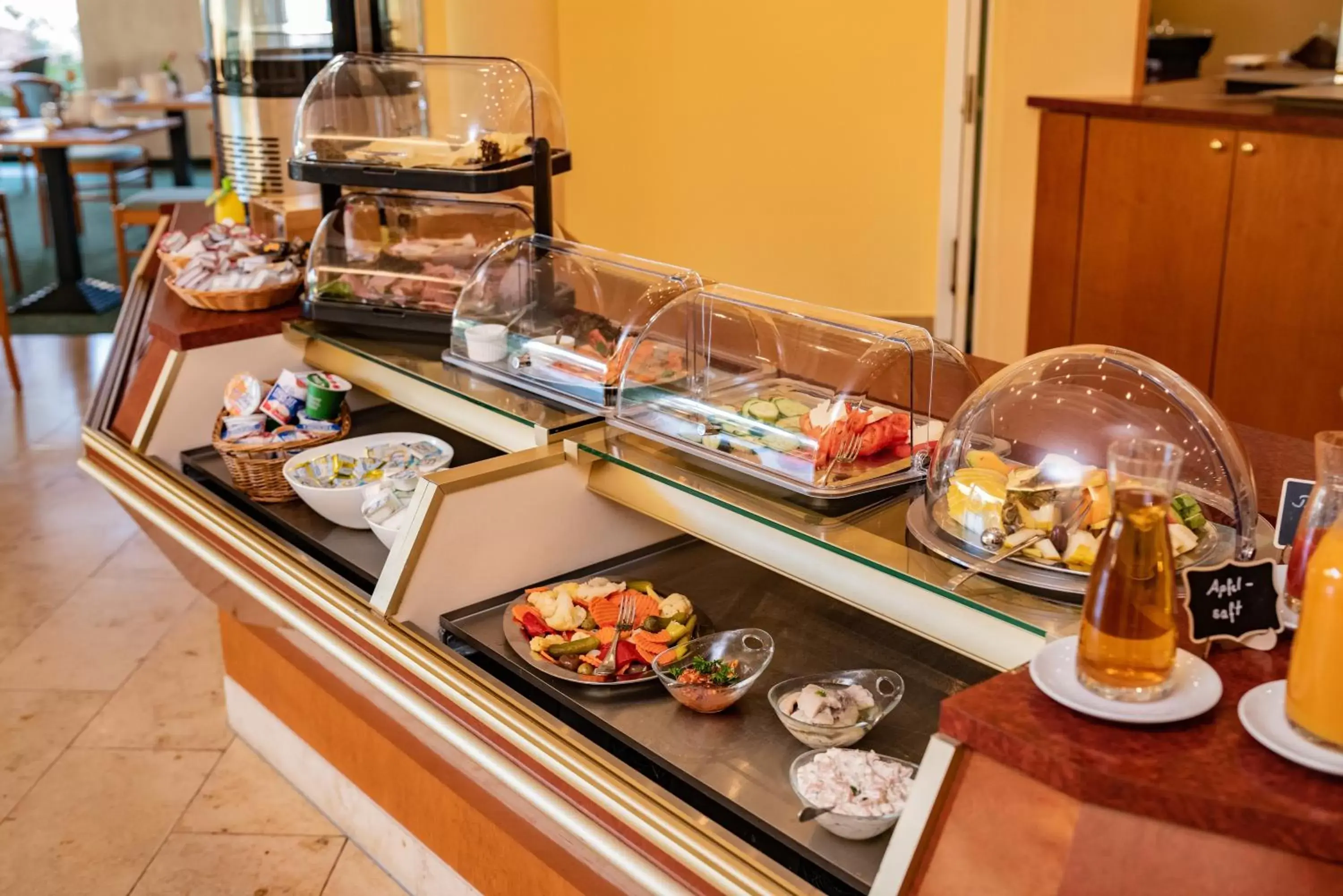 Buffet breakfast, Food in Hotel Herzog Georg