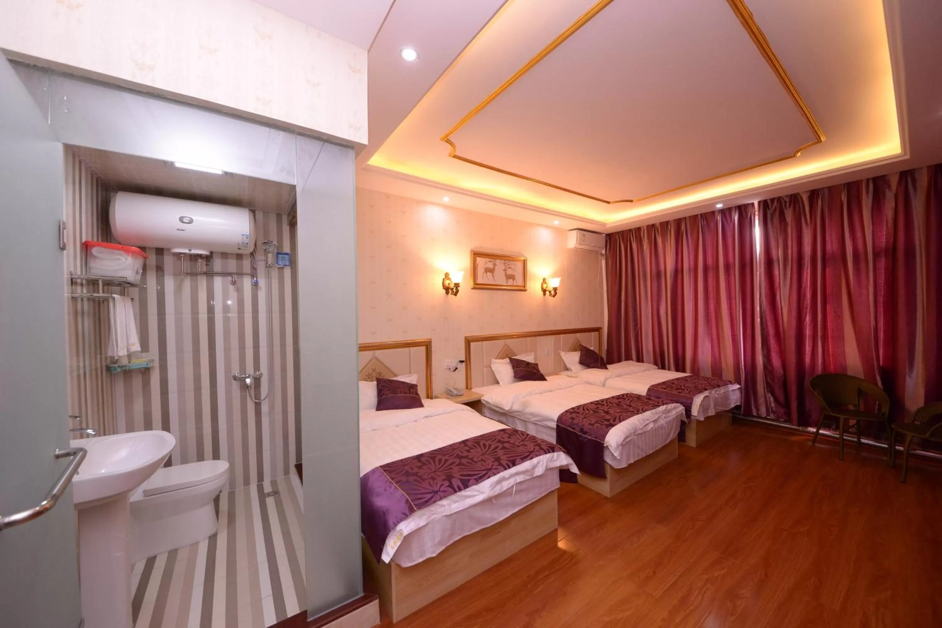 bunk bed, Bed in XinQihang Hotel Harbin Taiping Airport