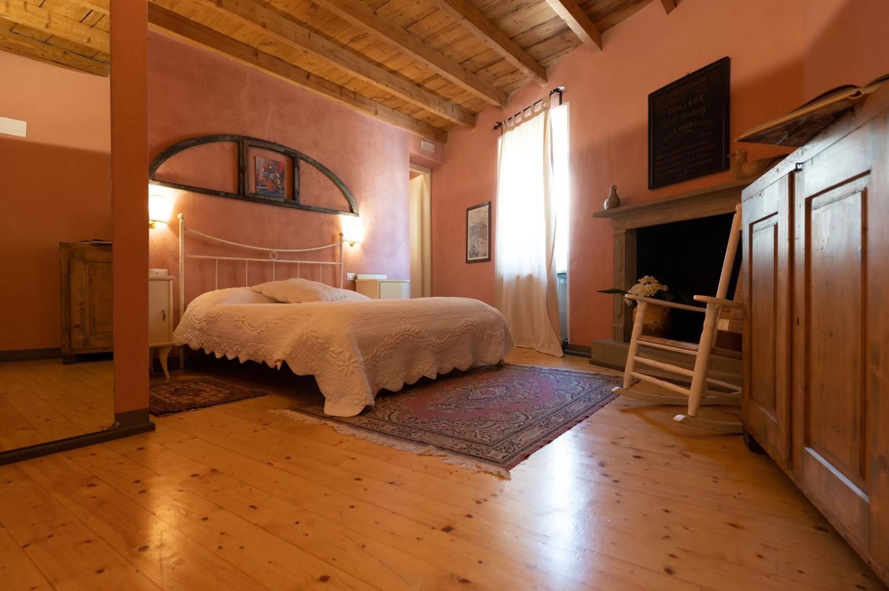 Superior Double Room With Castle View in B&B Corte del Mincio