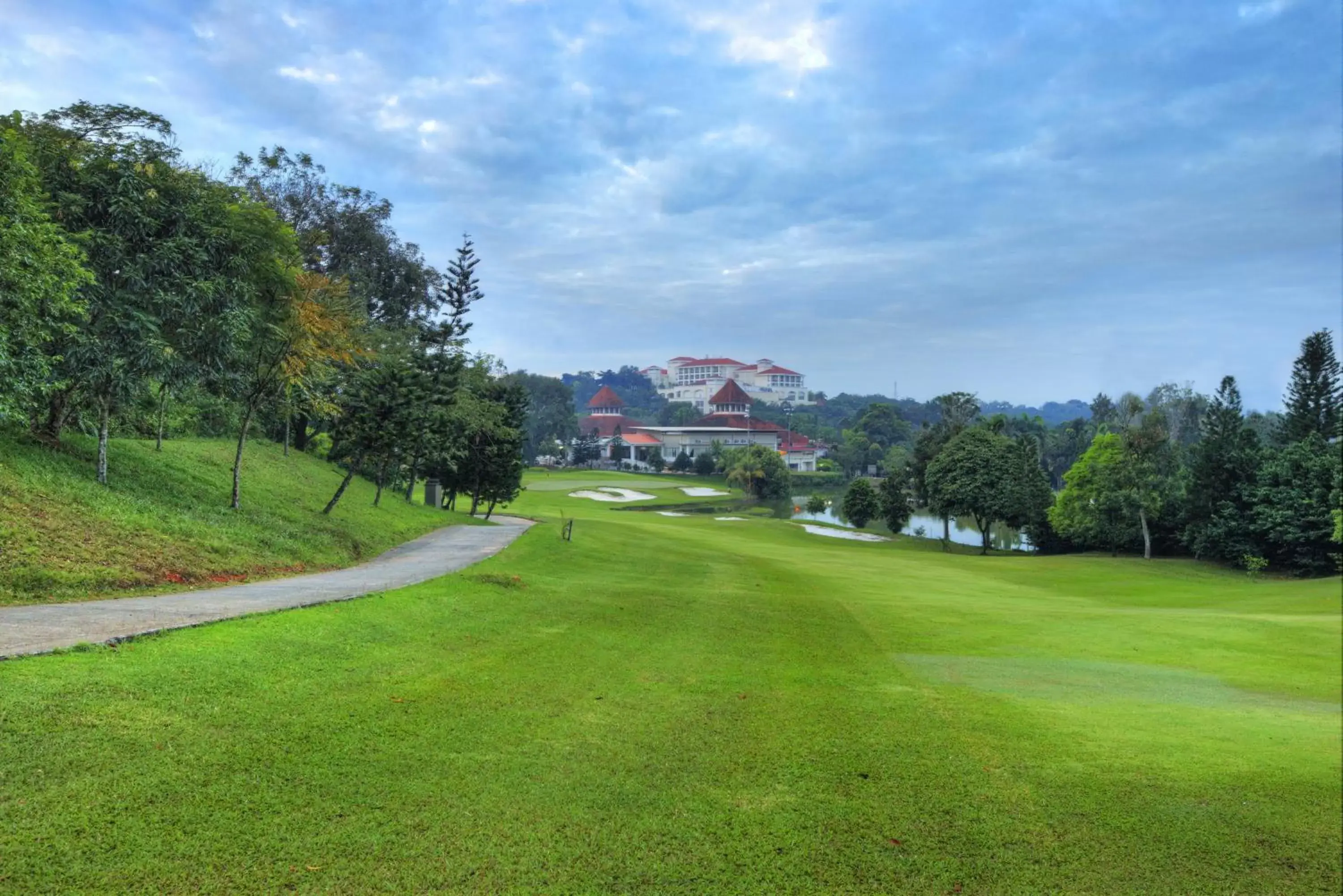 Natural landscape, Golf in Bangi Resort Hotel