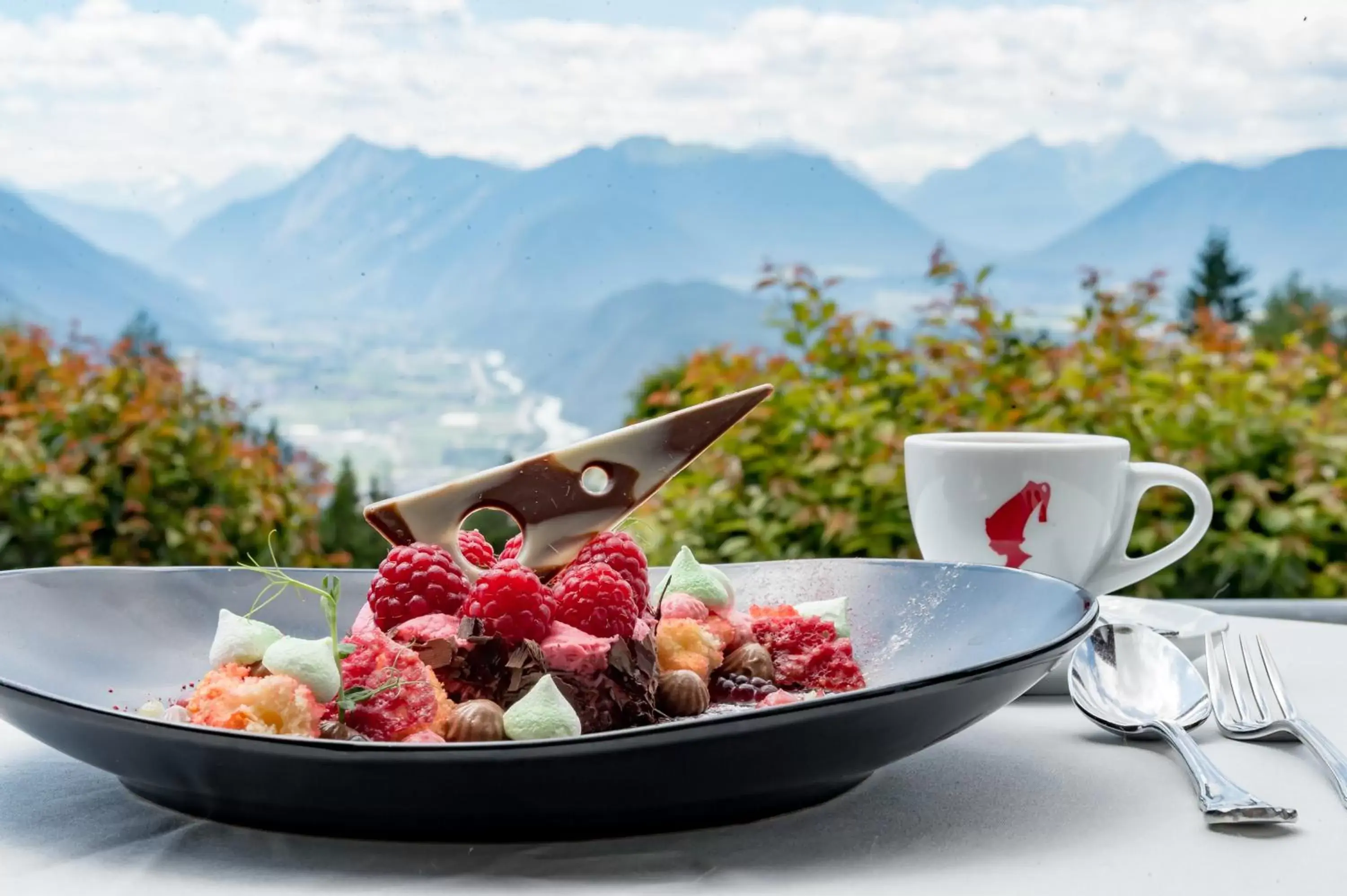 Food and drinks, Mountain View in Inntaler Hof