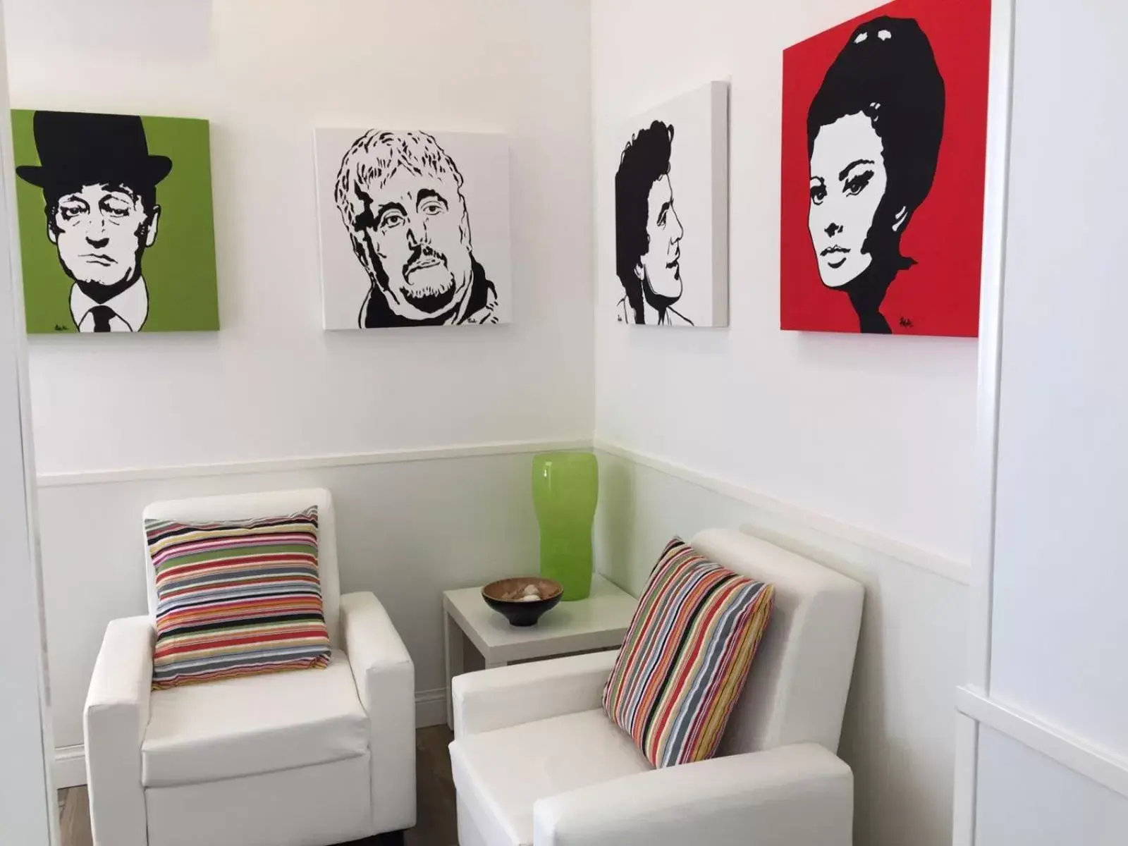 Communal lounge/ TV room, Lobby/Reception in B&B Casa Caracciolo