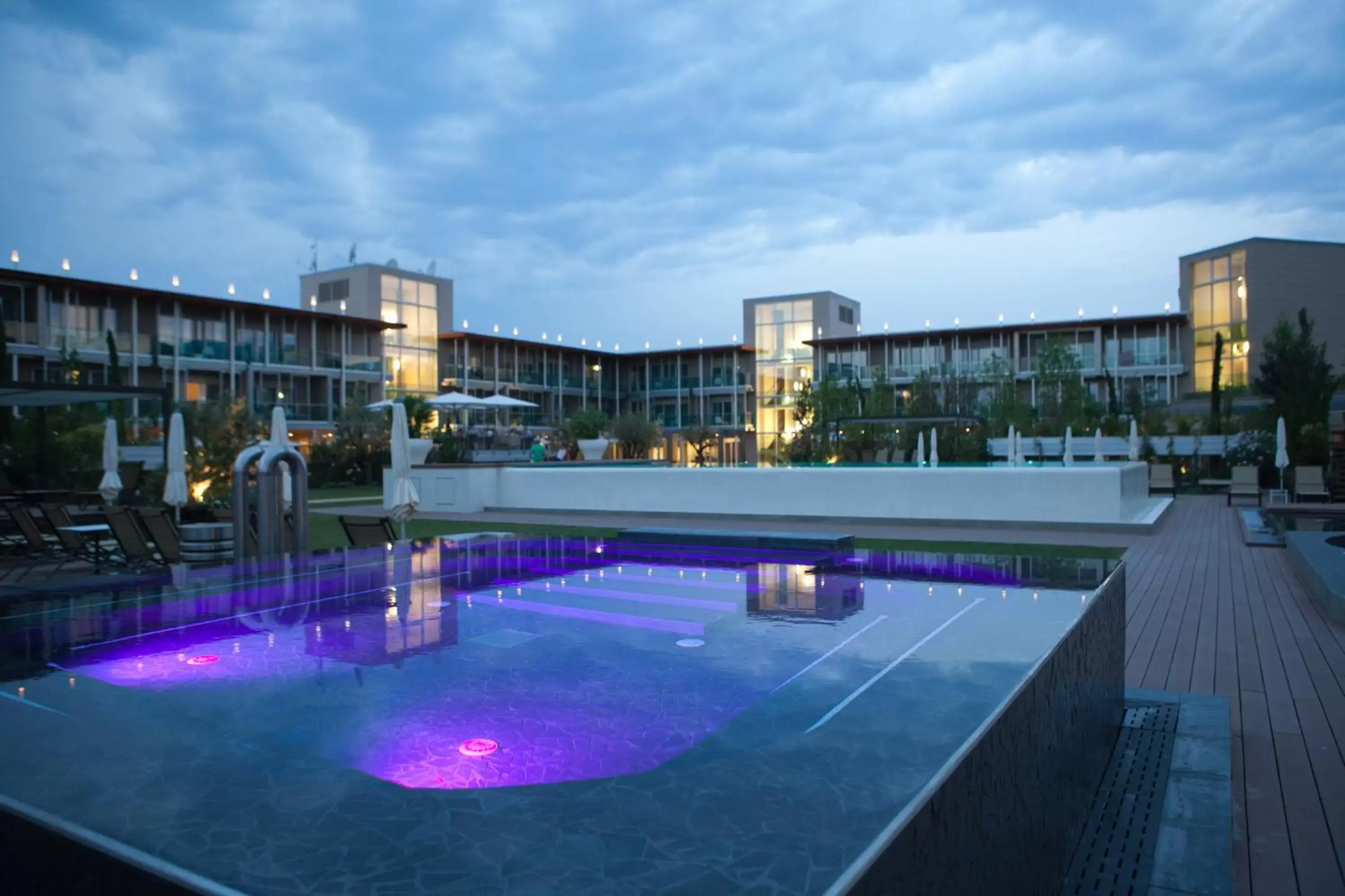 Swimming Pool in Aqualux Hotel Spa Suite & Terme