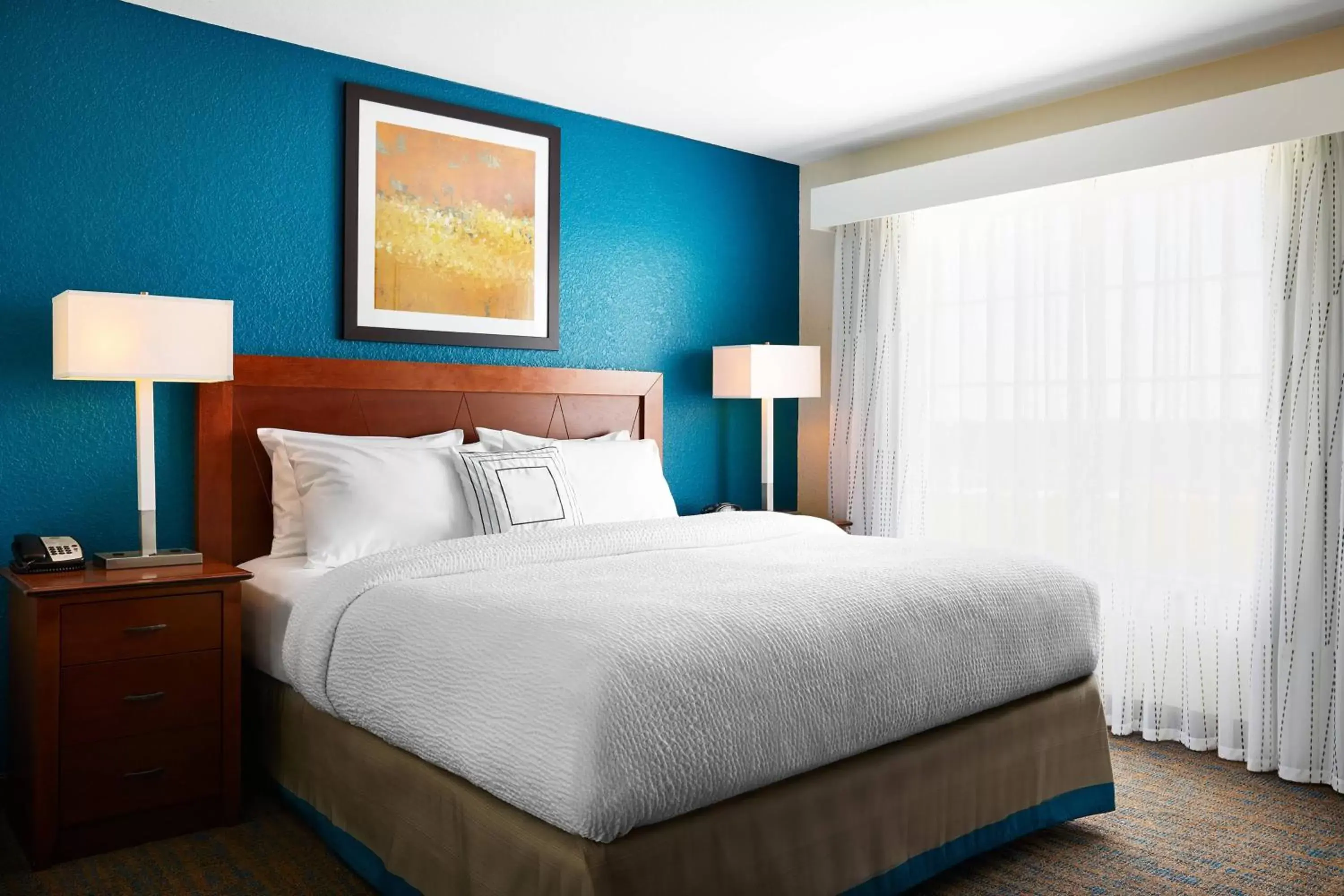 Bedroom, Bed in Residence Inn by Marriott Killeen