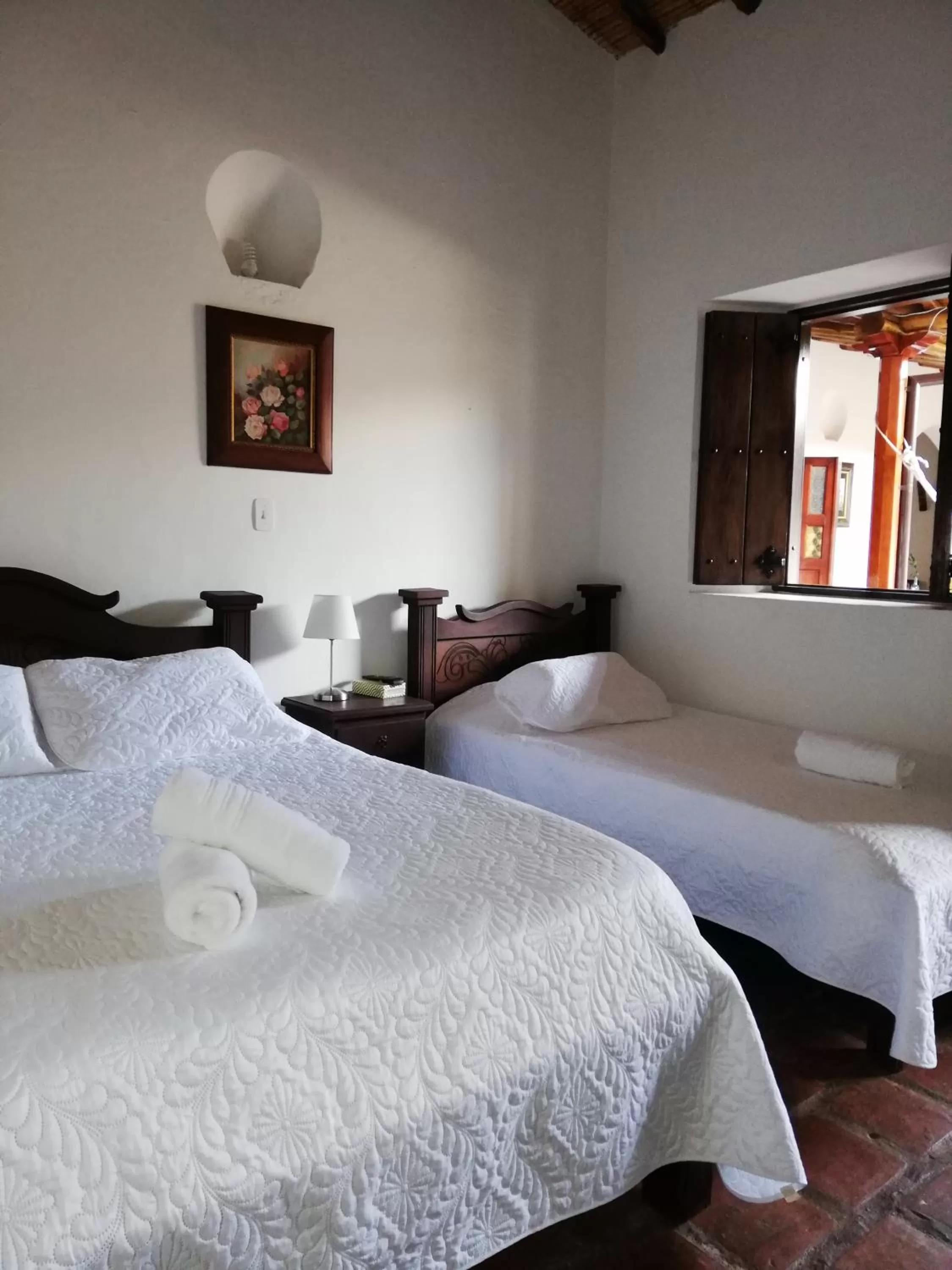 Bedroom, Bed in Hotel Casa Claustro De Zapatoca