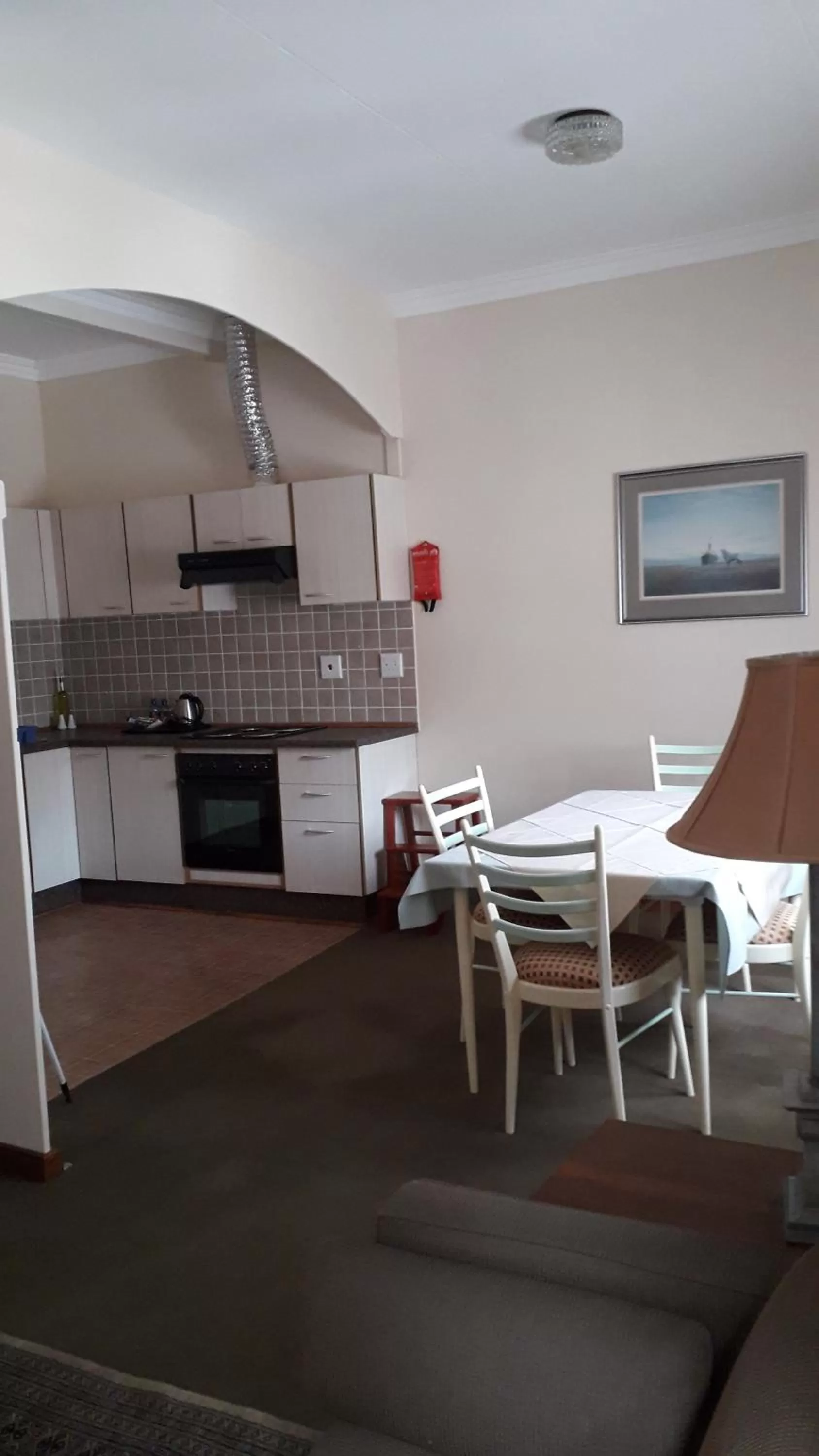 Kitchen or kitchenette in Hansa Hotel Swakopmund