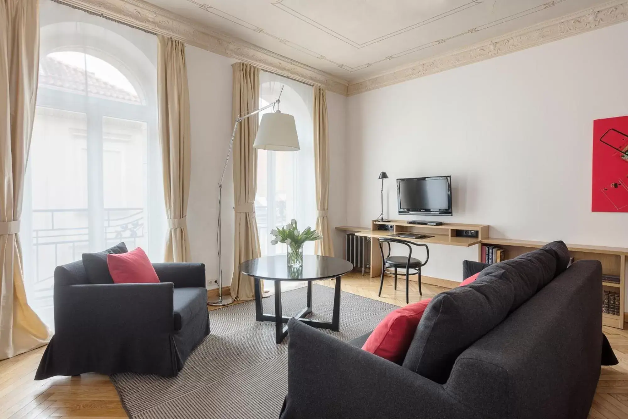 Living room, Seating Area in Neiburgs Hotel