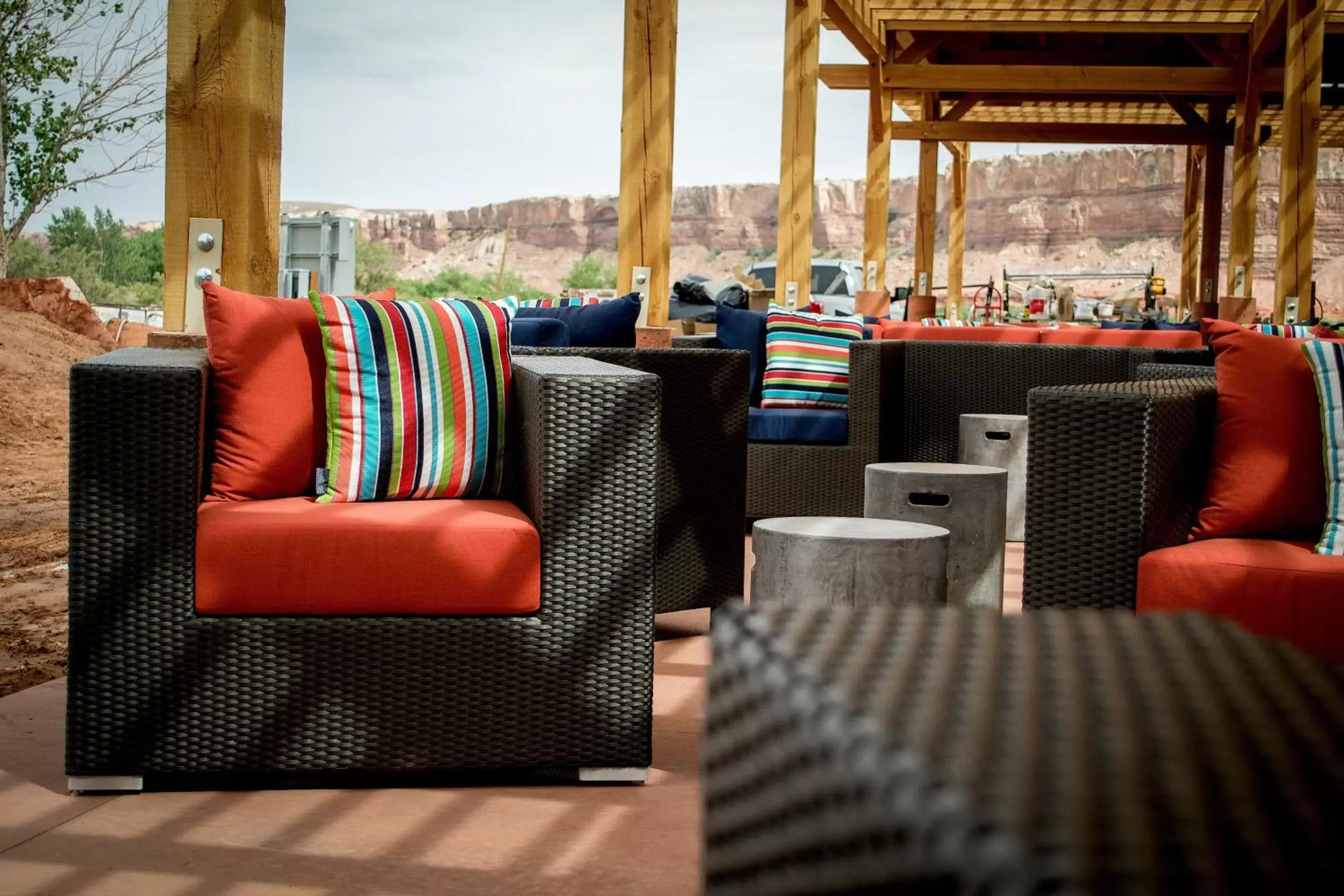 Balcony/Terrace in Desert Rose Resort & Cabins