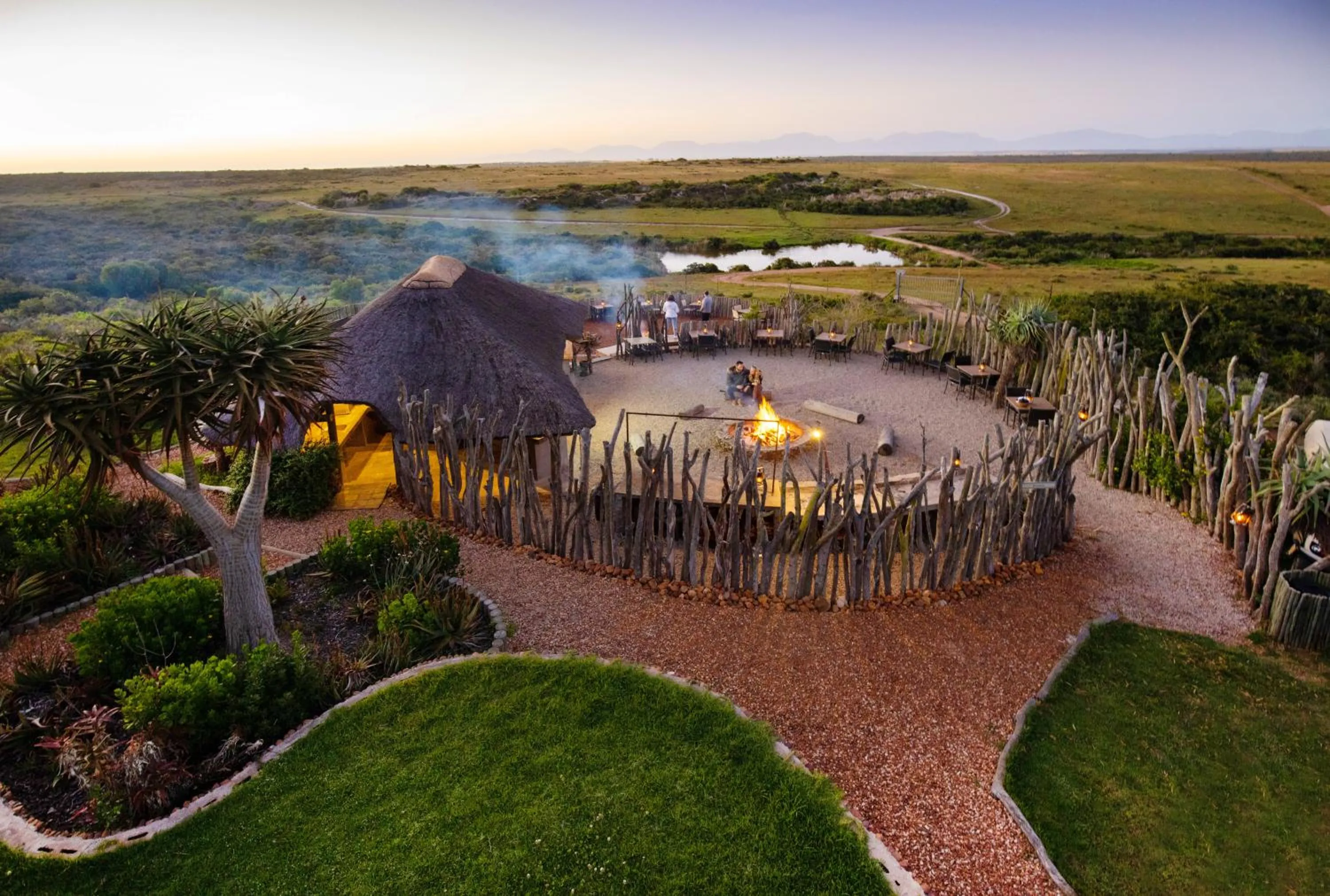 BBQ facilities in Garden Route Game Lodge