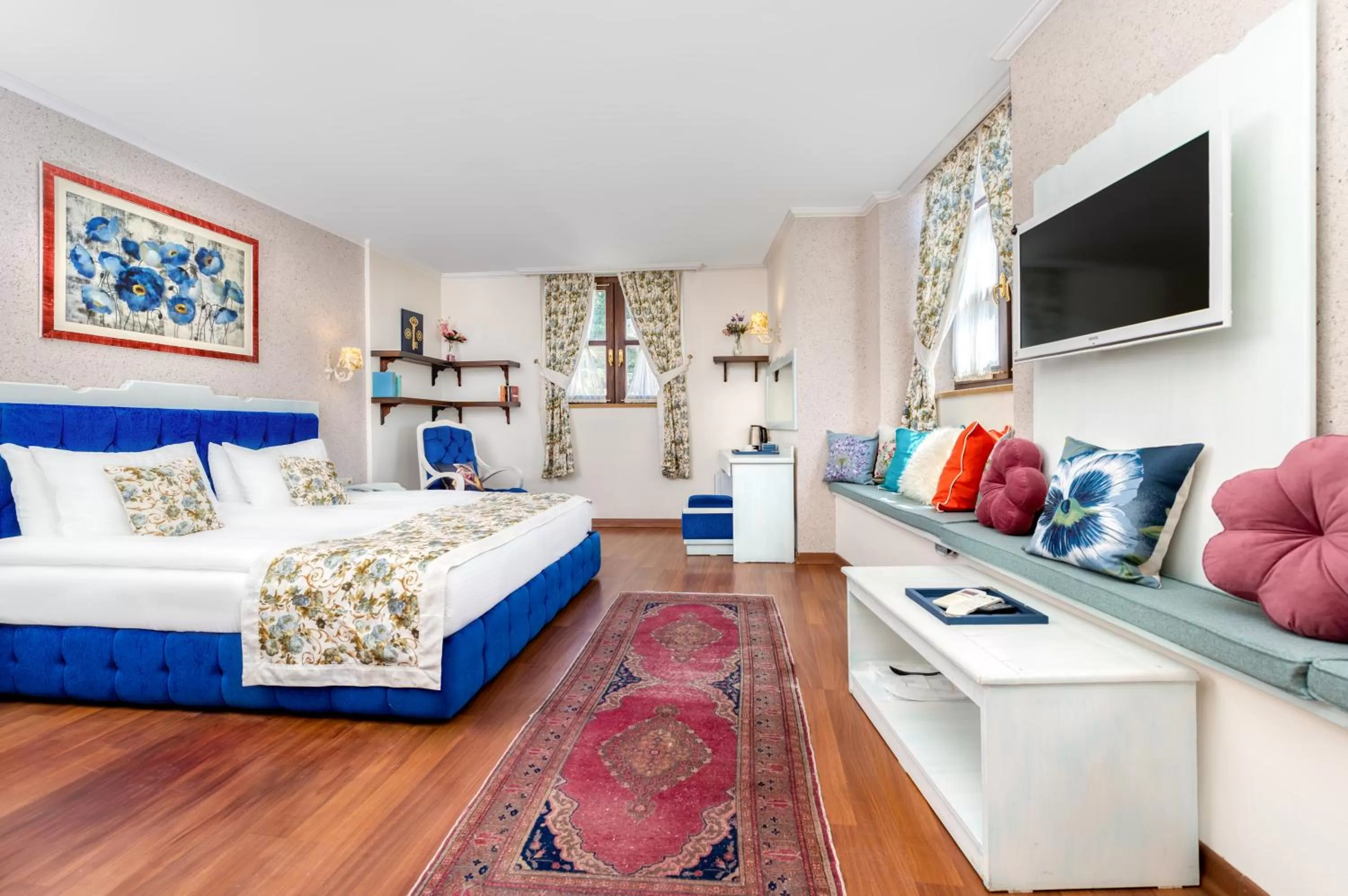 Photo of the whole room, Bed in Adalya Port Hotel