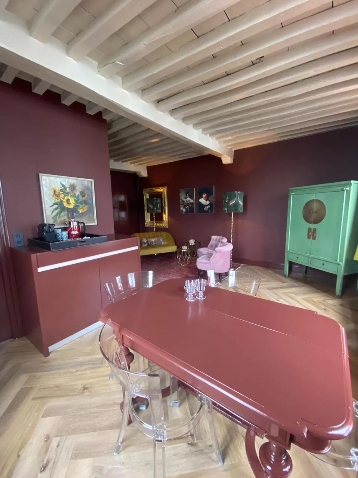 Dining area in Boutique Hotel Zeeuws-Meisje