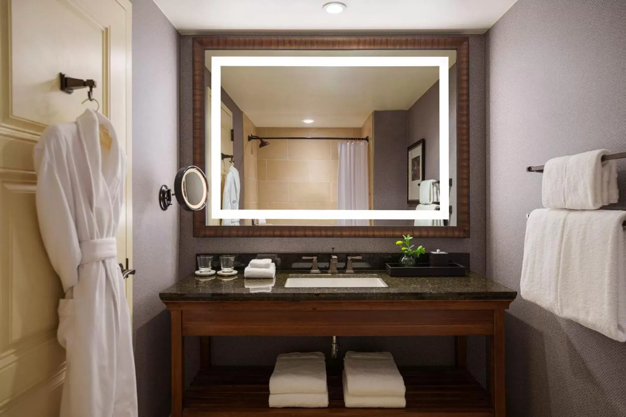 Bathroom in Omni Fort Worth Hotel