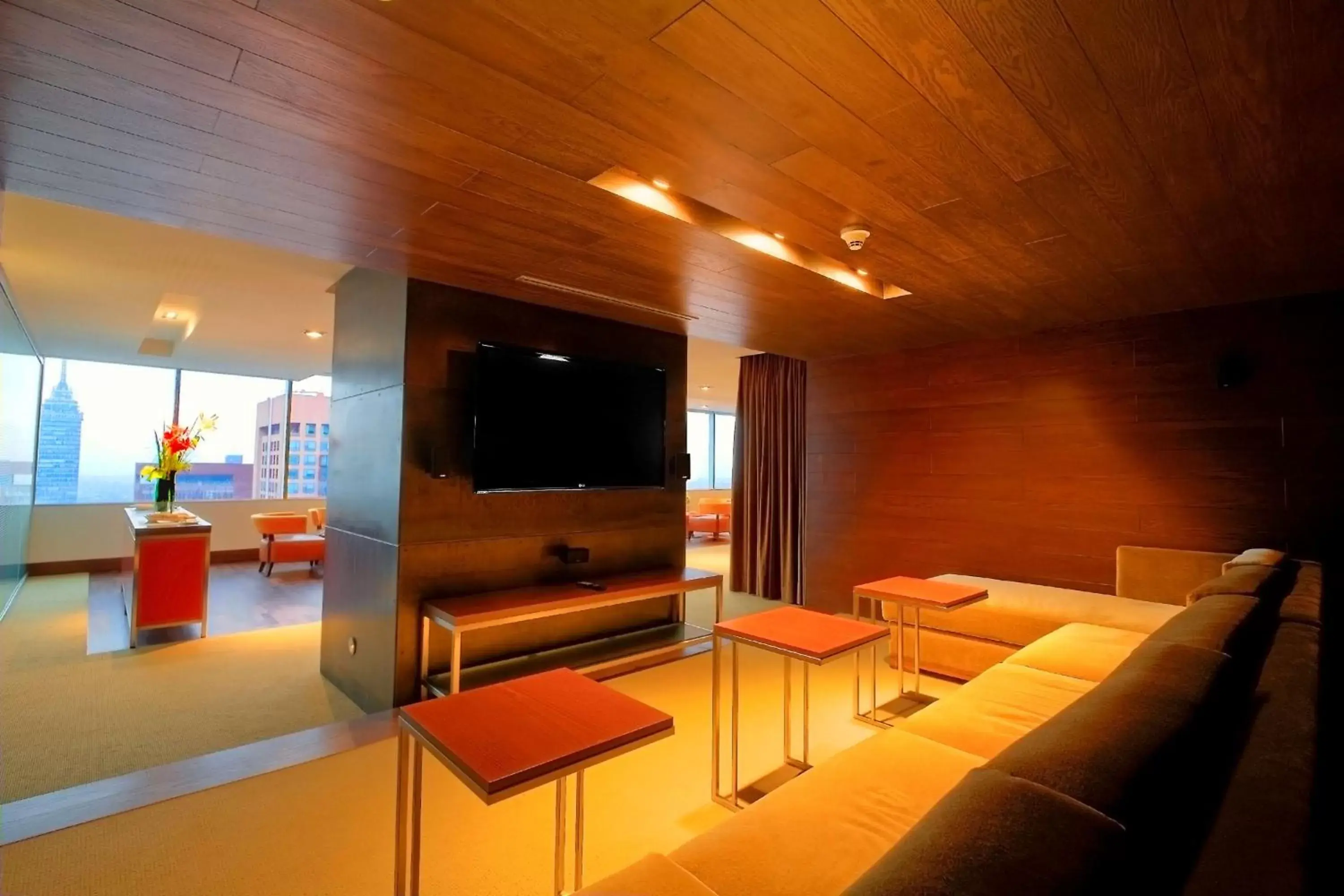 Meeting/conference room, TV/Entertainment Center in Hilton Mexico City Reforma