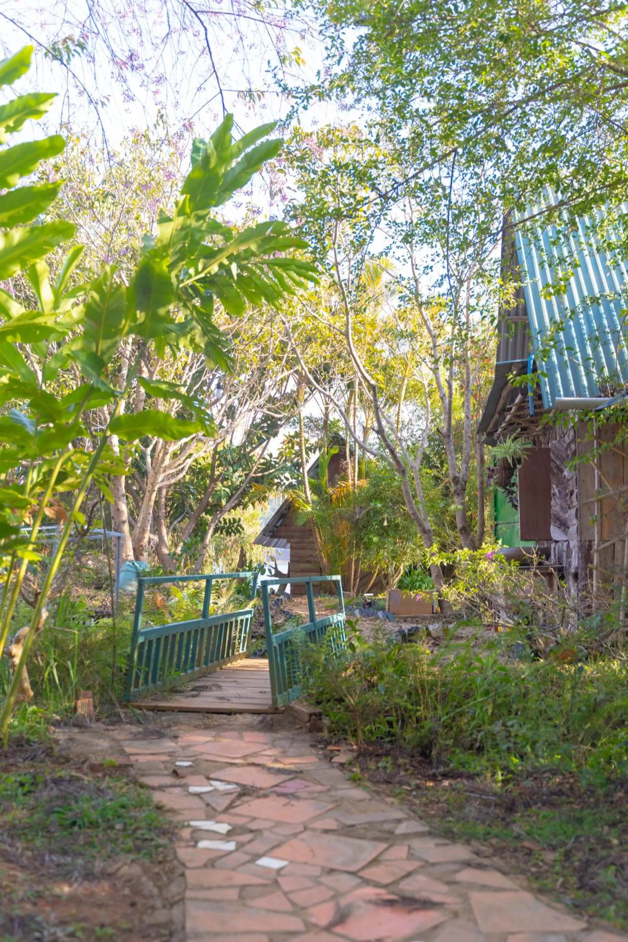 Garden in The Lake House Dalat