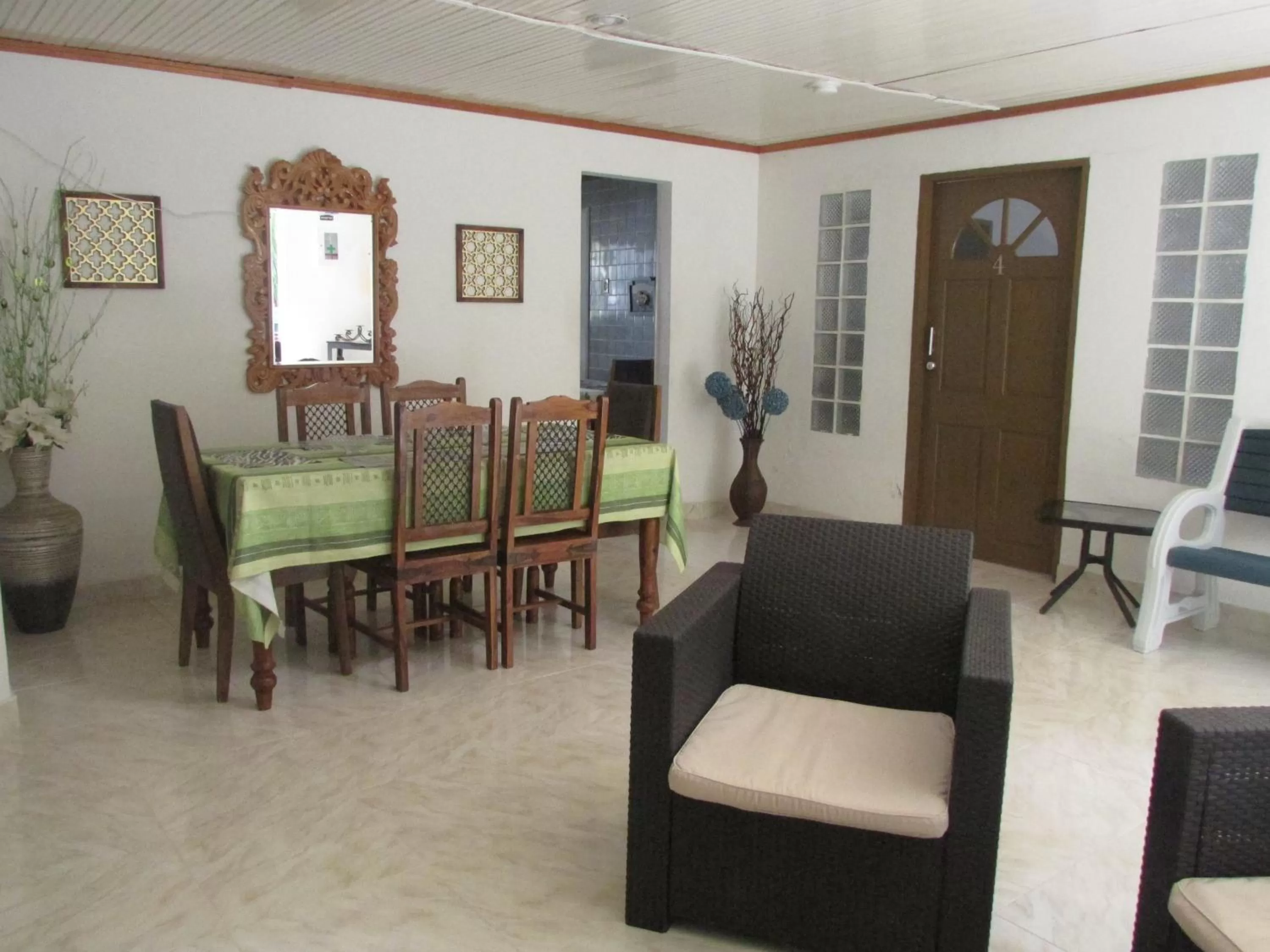 Dining area in Posada Hostal Miss Marlly