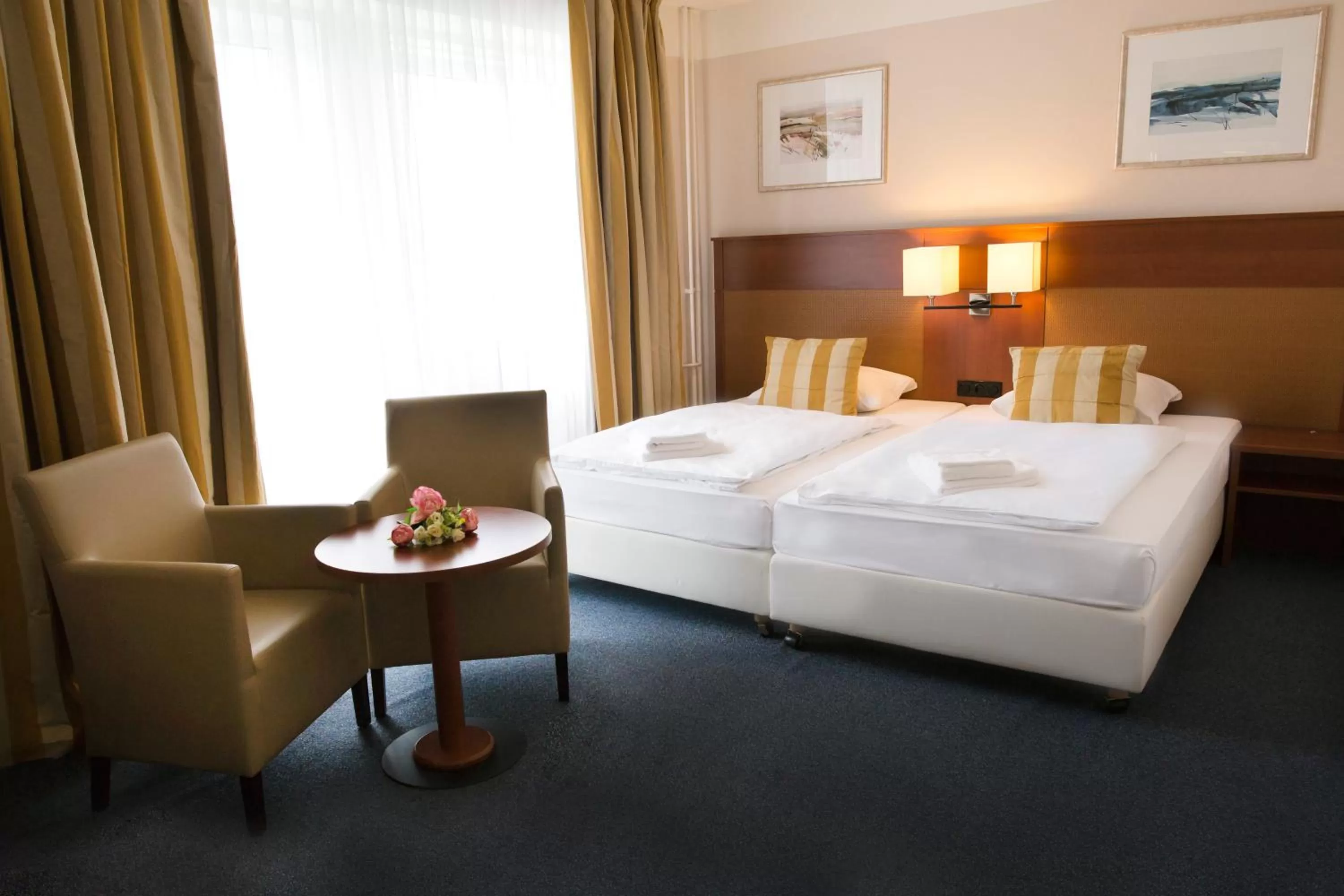 Bedroom, Bed in Hotel Marttel