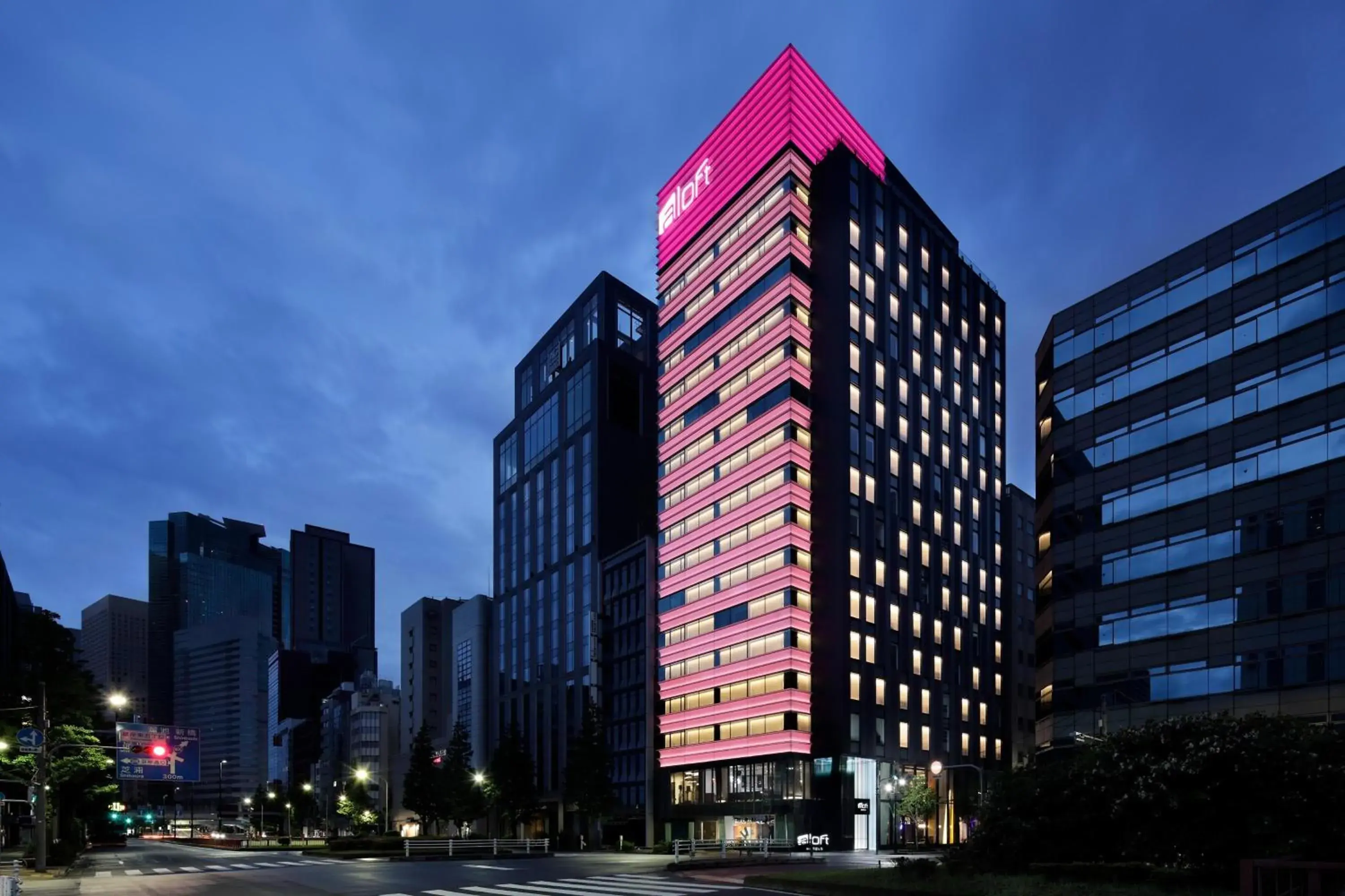 Property Building in Aloft Tokyo Ginza