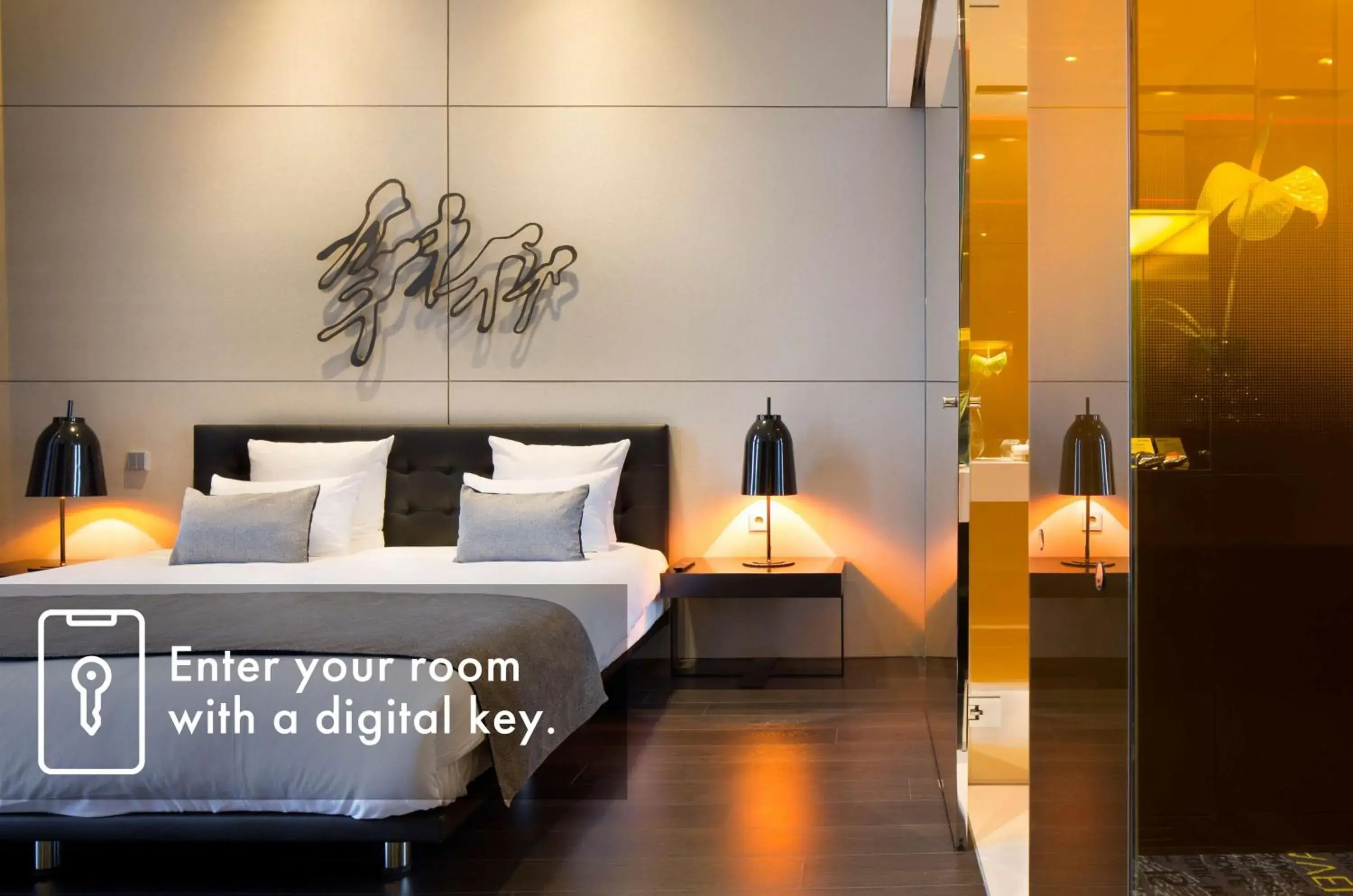 Other, Bed in art'otel amsterdam, Powered by Radisson Hotels