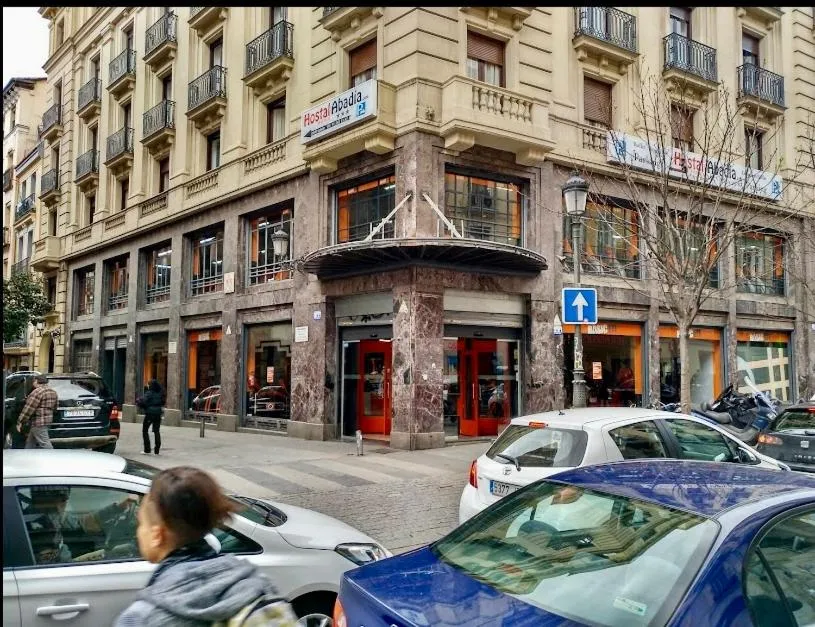 Property building in Hostal Abadia Madrid