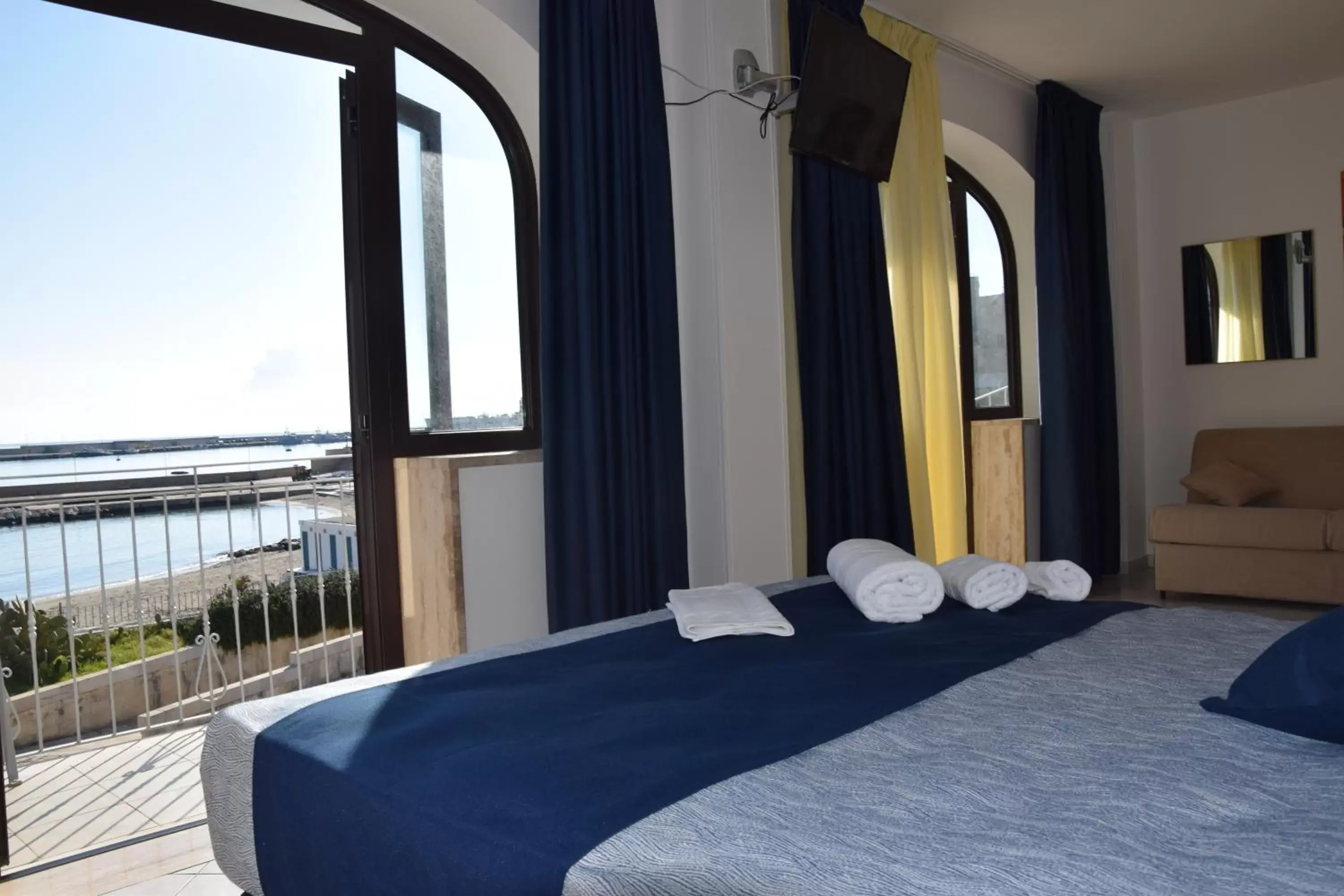 Bed in Hotel Profumo Di Mare