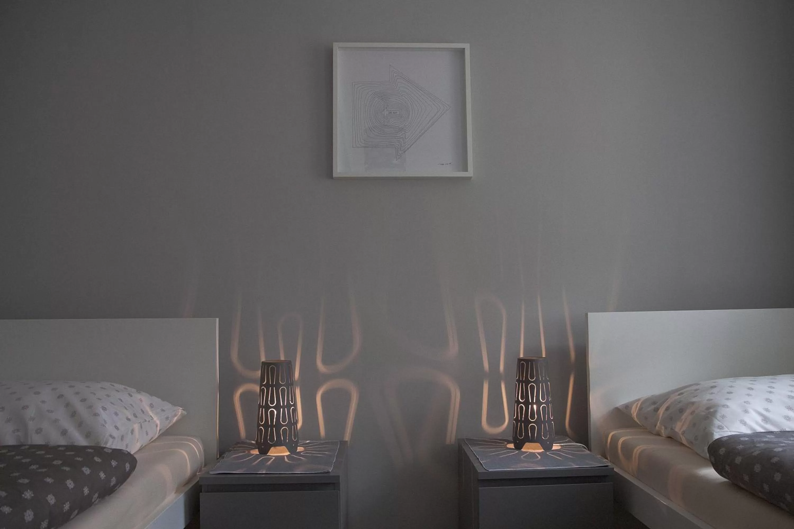 Decorative detail, Bed in Hotel Richmond Teplice