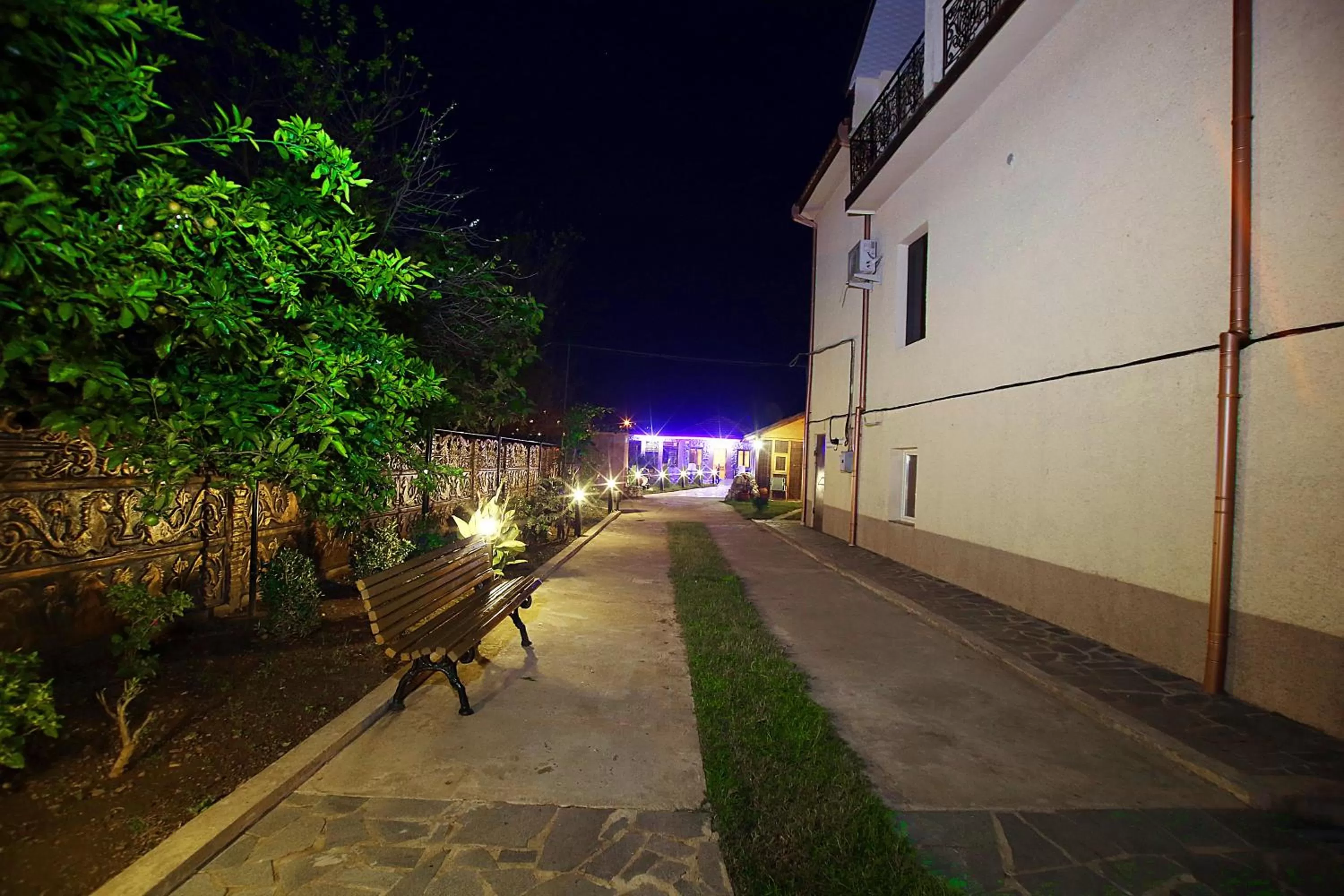 Garden view in Hotel Harmony
