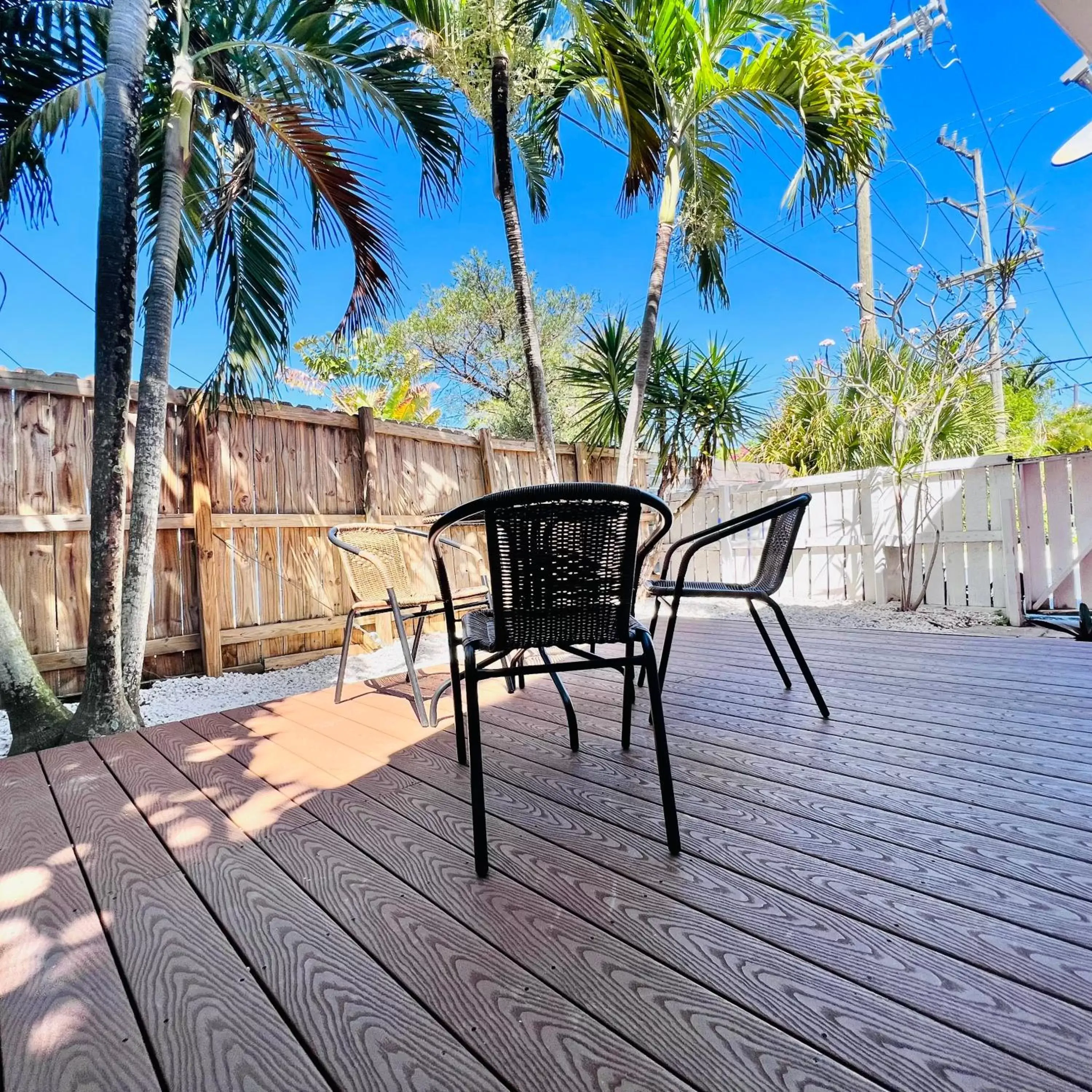 Patio in Coco Bay Vacation Condos