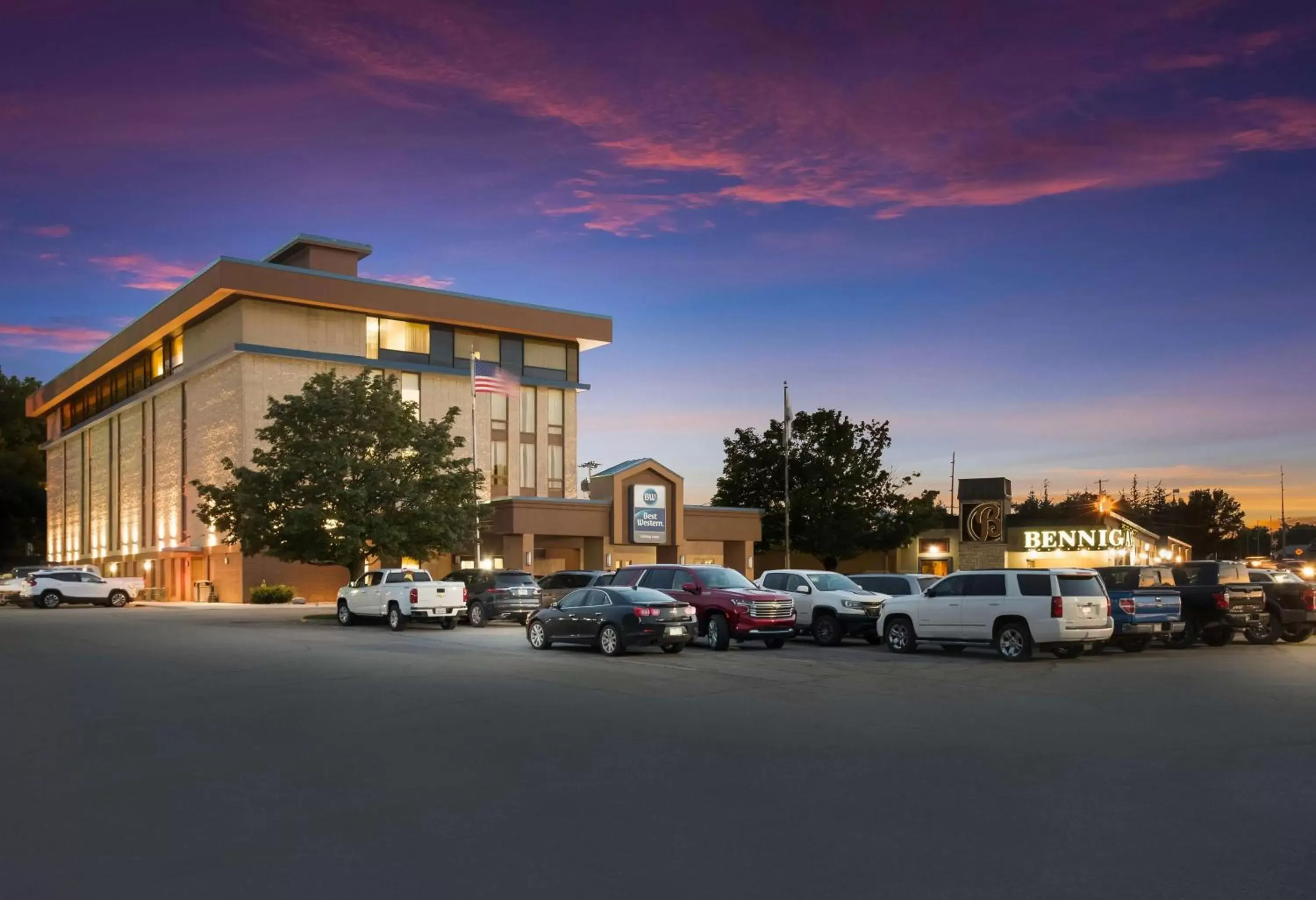 Property building in Best Western Holiday Lodge Property building in Best Western Holiday Lodge