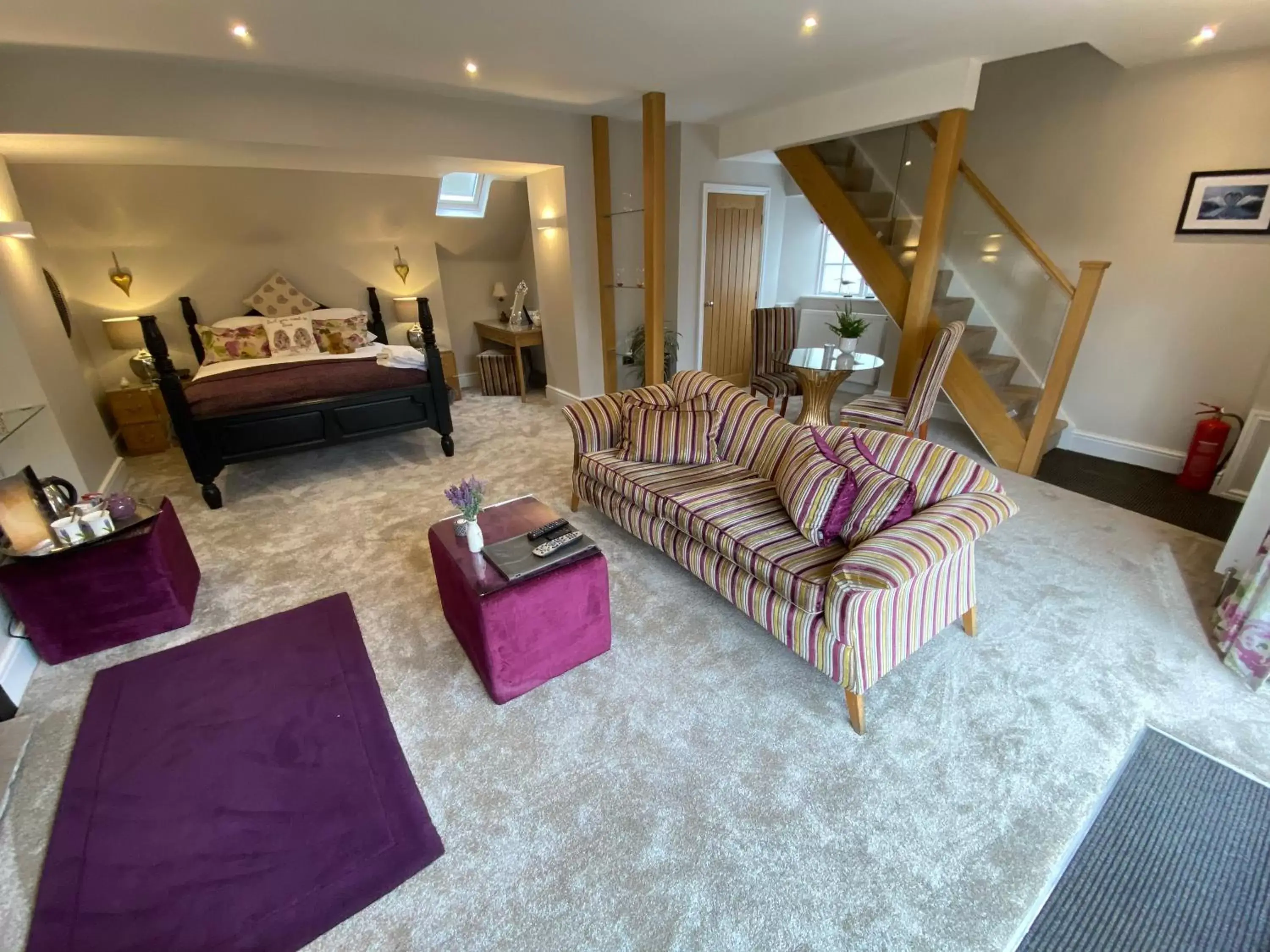 Seating area in Windermere Boutique Hotel