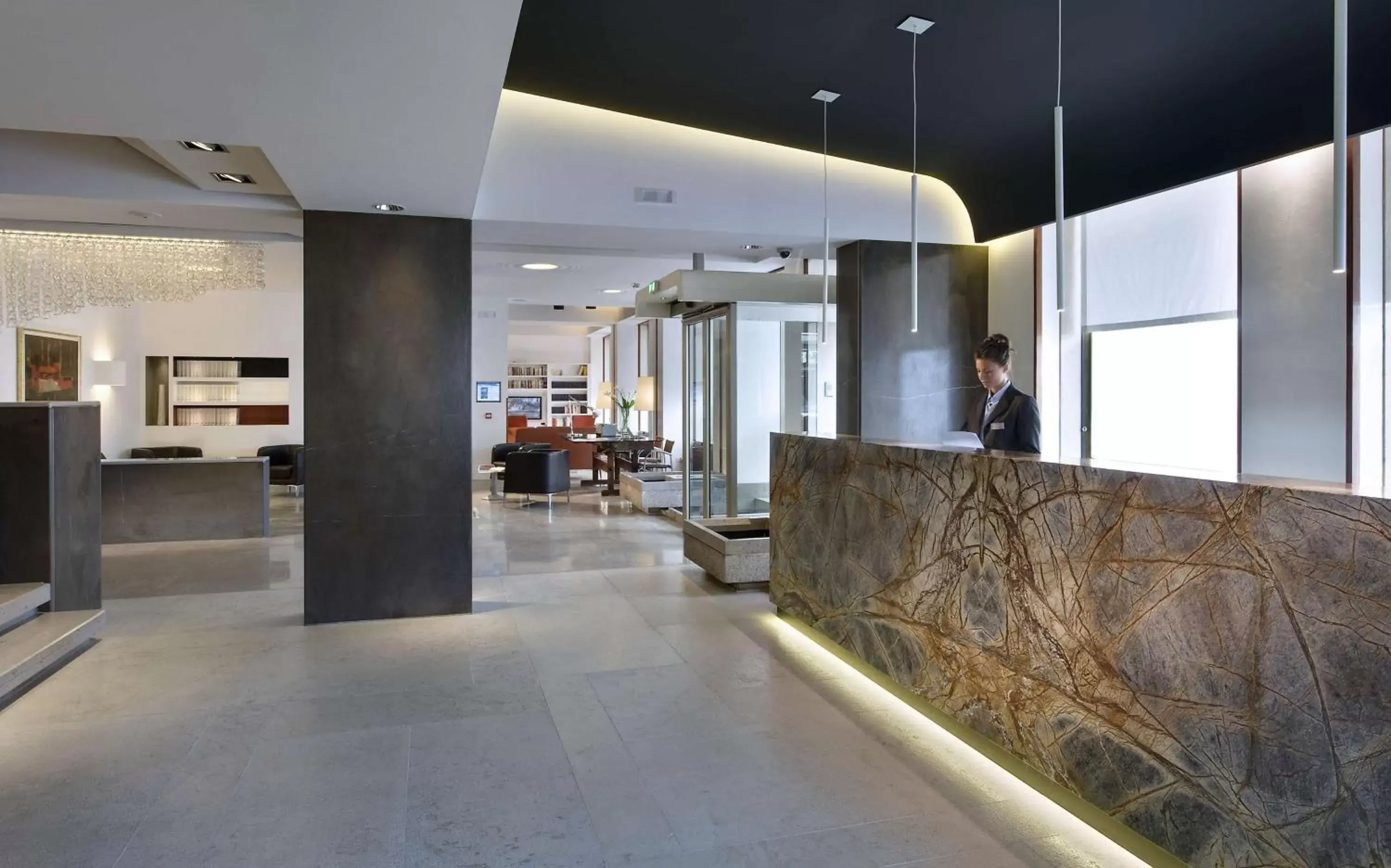 Facade/entrance, Lobby/Reception in Best Western Plus Hotel Bologna