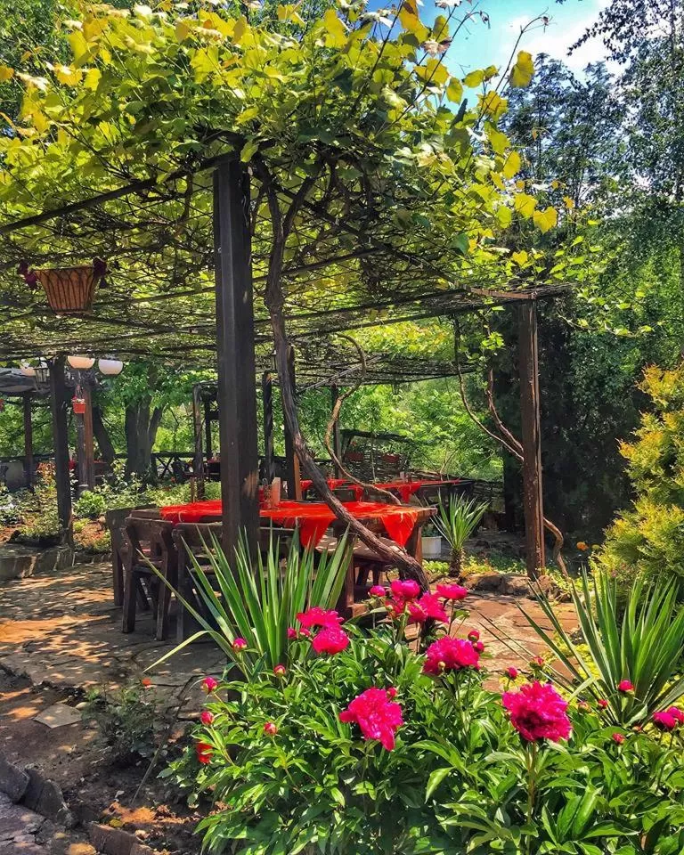 Garden view in Troyan Plaza Hotel