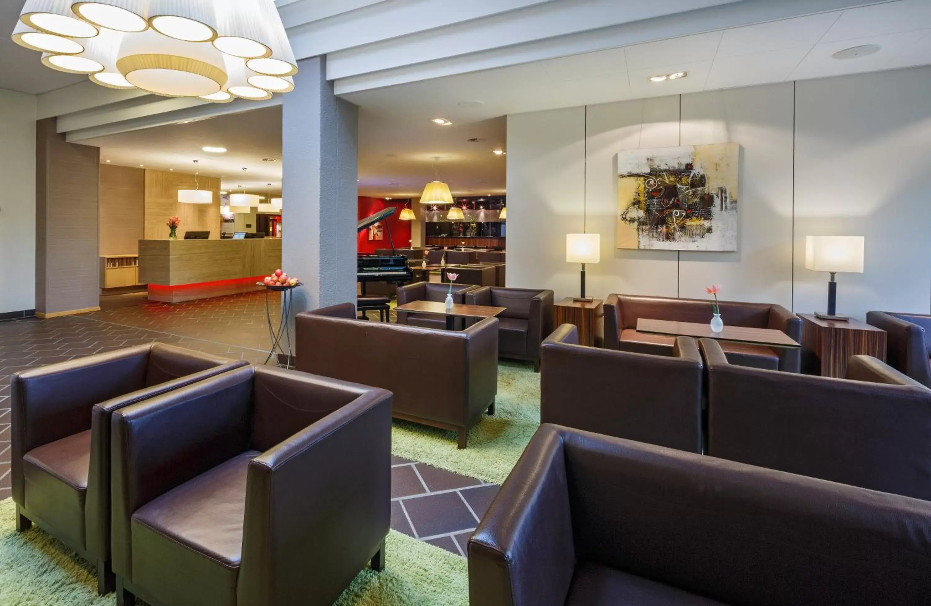 Lobby or reception, Lounge/Bar in Ramada by Wyndham Baden Hotel du Parc