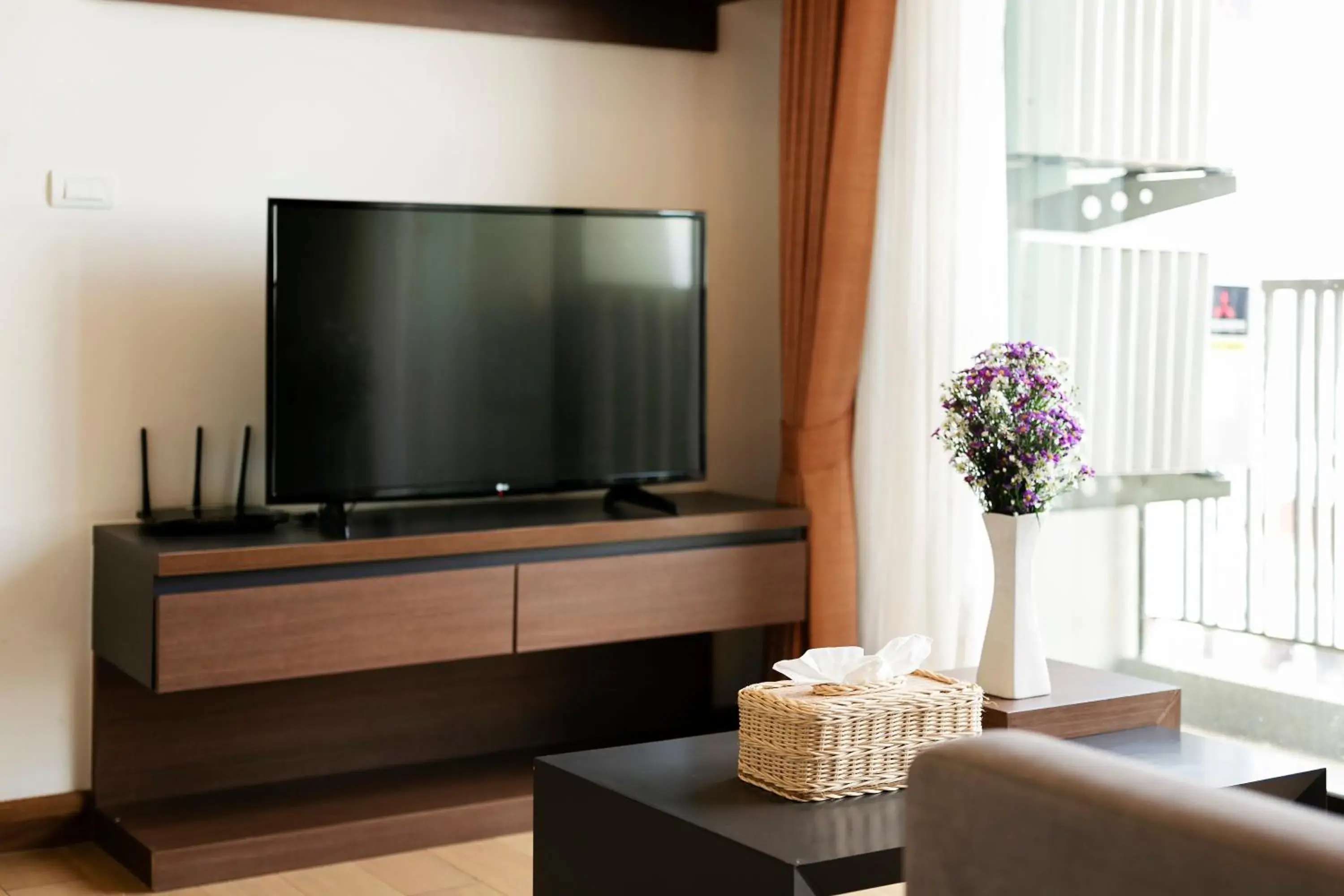 Living room, TV/Entertainment Center in Anta Residence ''Self-sevice apartment''