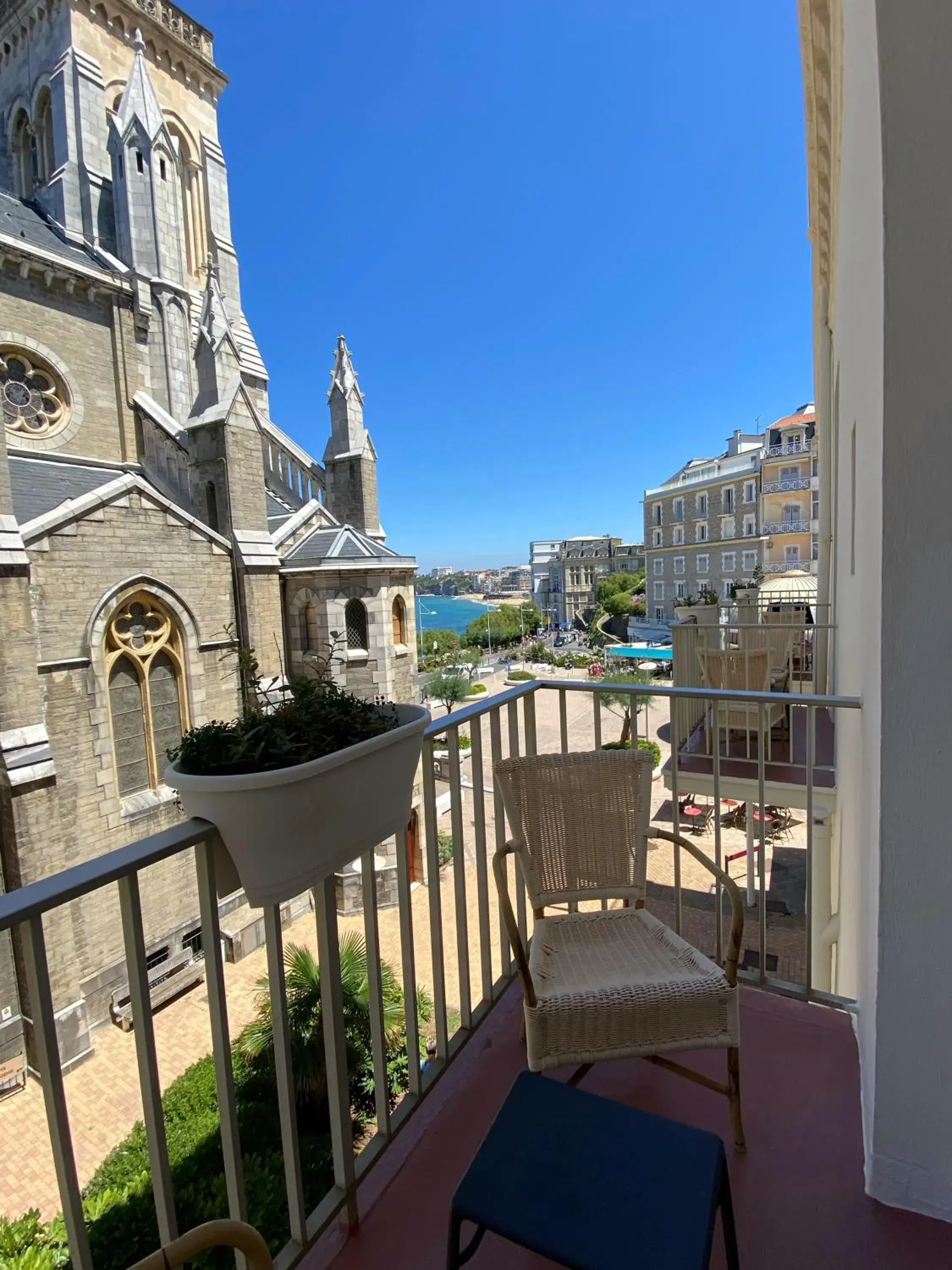 Balcony/Terrace in Hotel De L'Océan