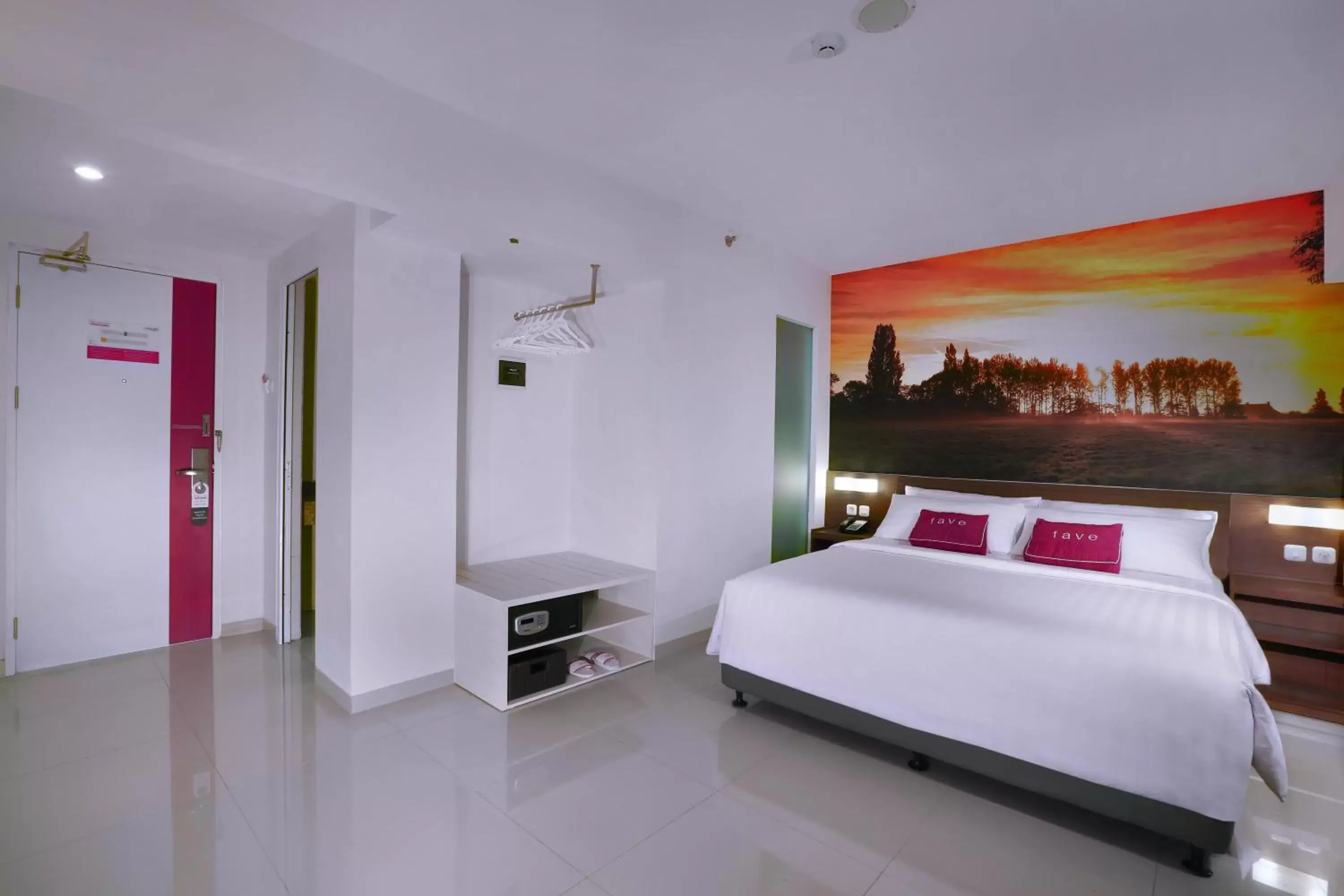 Bedroom in favehotel Diponegoro