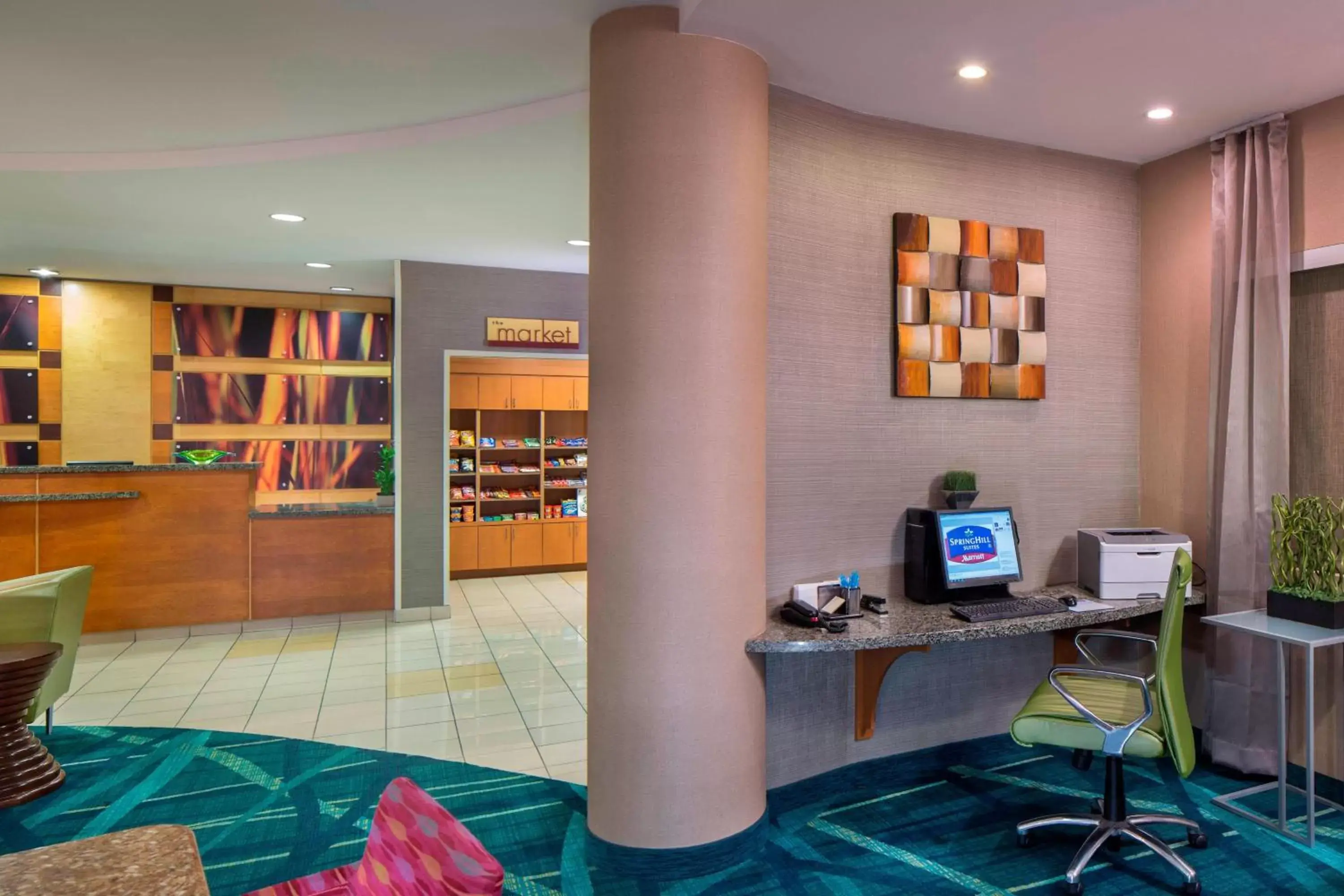 Business facilities, Lobby/Reception in SpringHill Suites Laredo