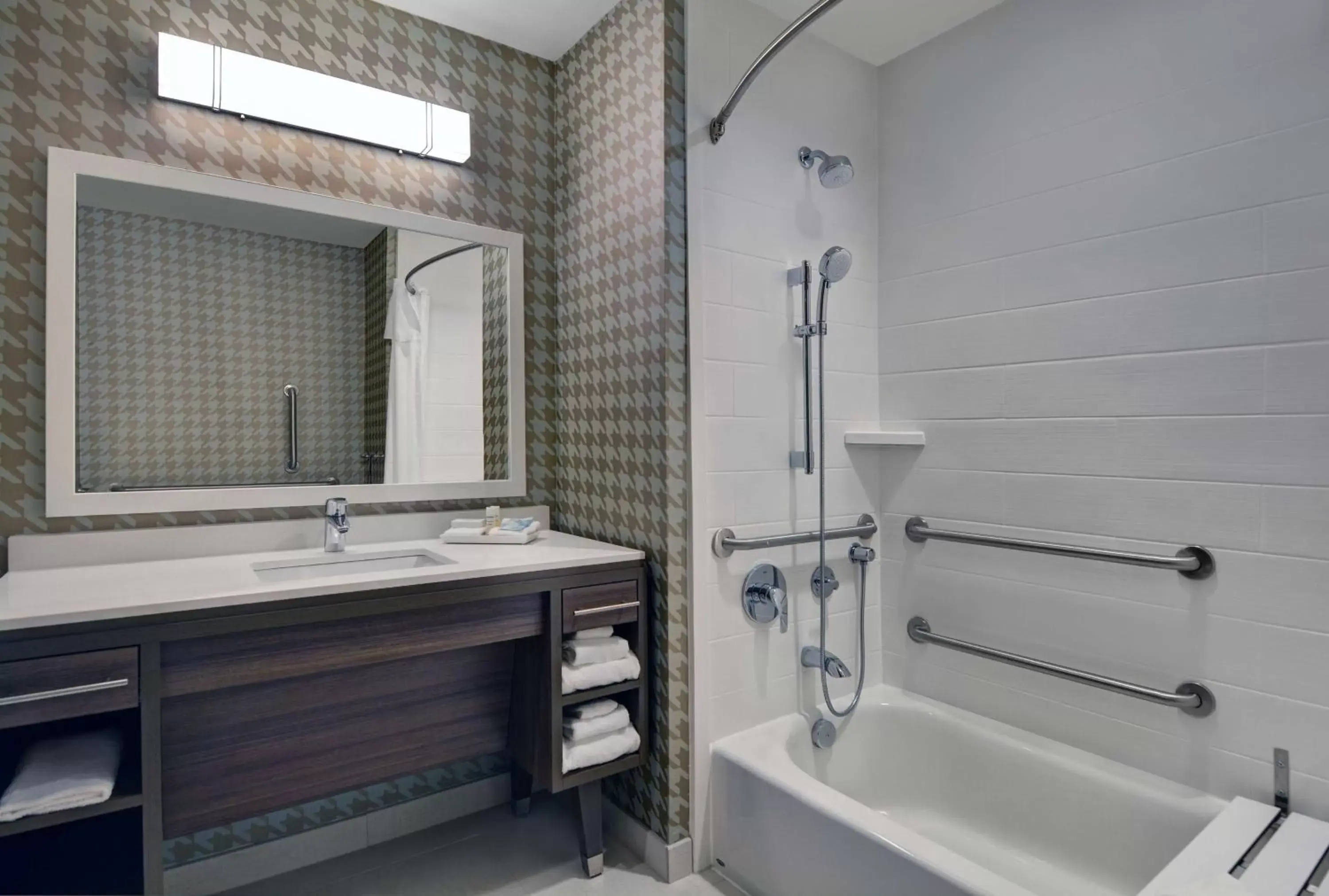 Bathroom in Home2 Suites By Hilton Panama City Beach, Fl