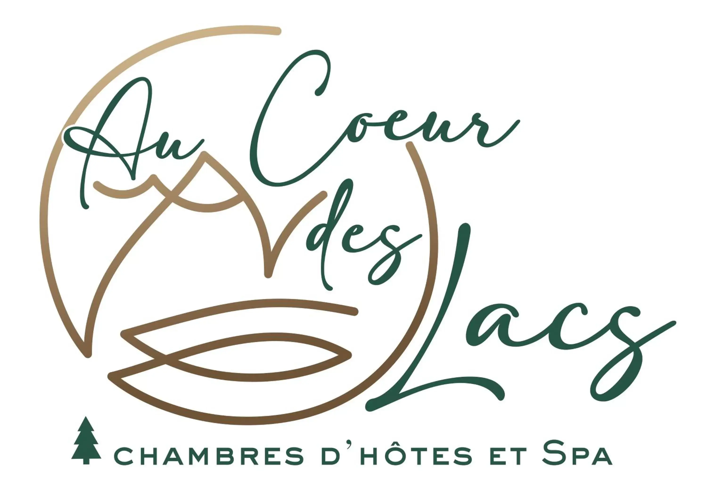 Property logo or sign in Au Cœur des Lacs - Chambres d'hôtes