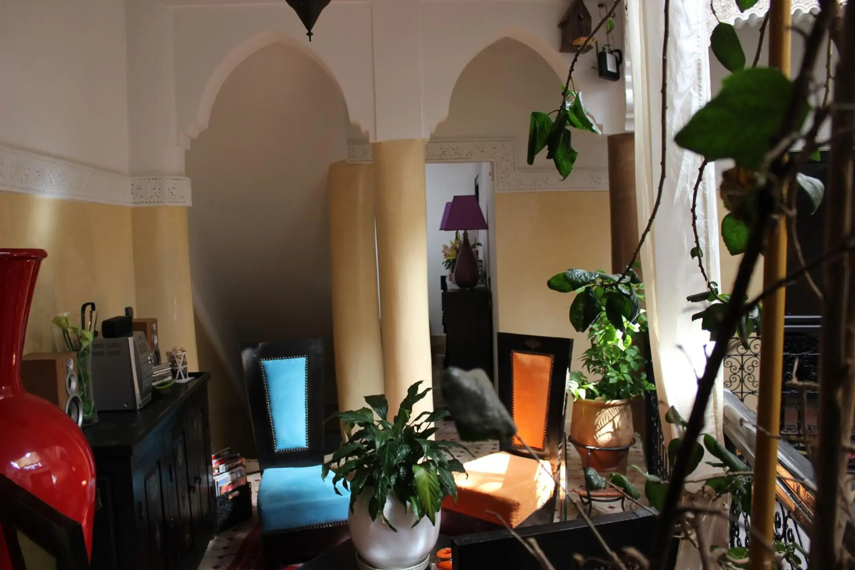 Living room in Riad Eloise