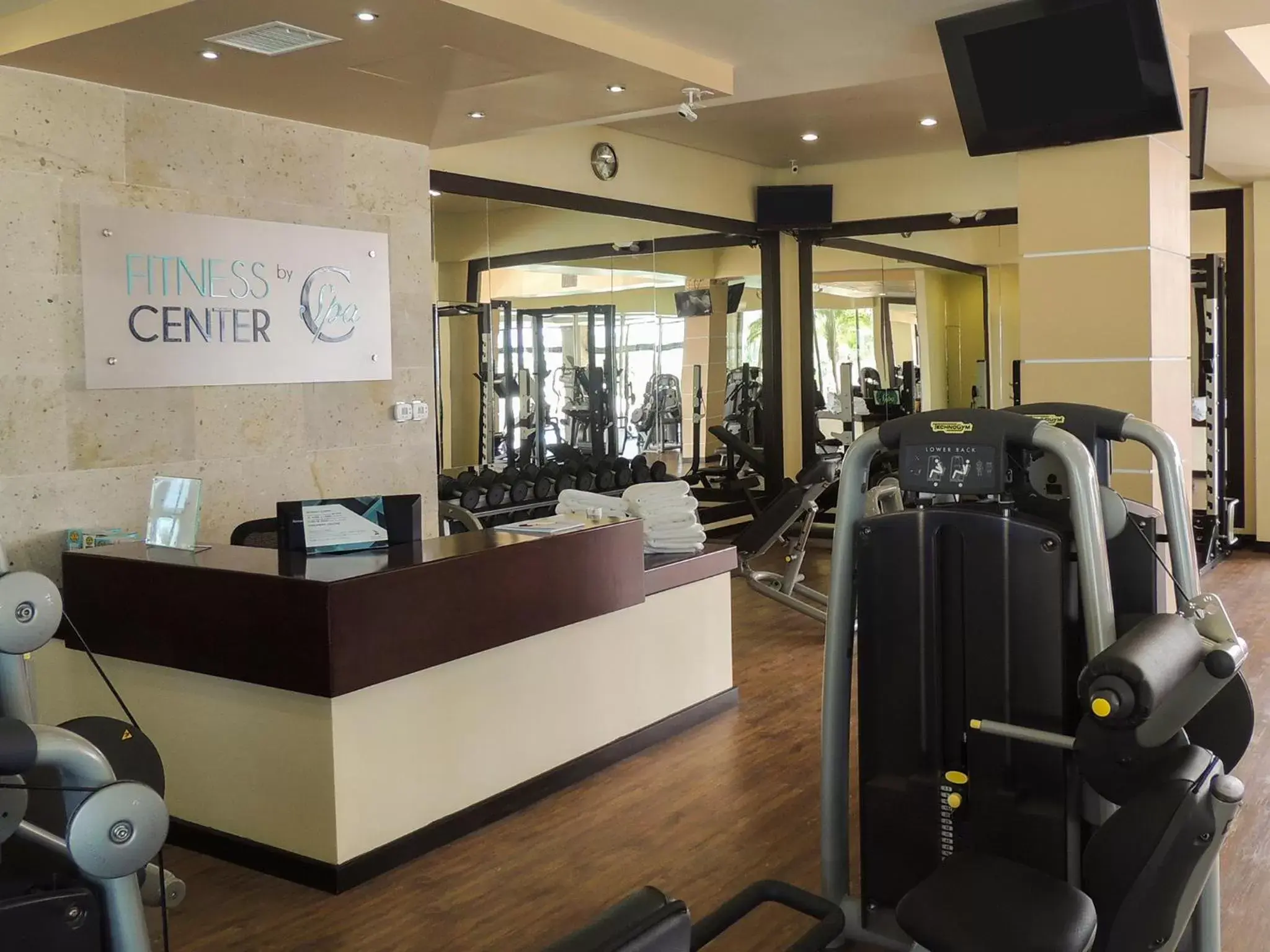 Fitness centre/facilities in Hotel Coral & Marina