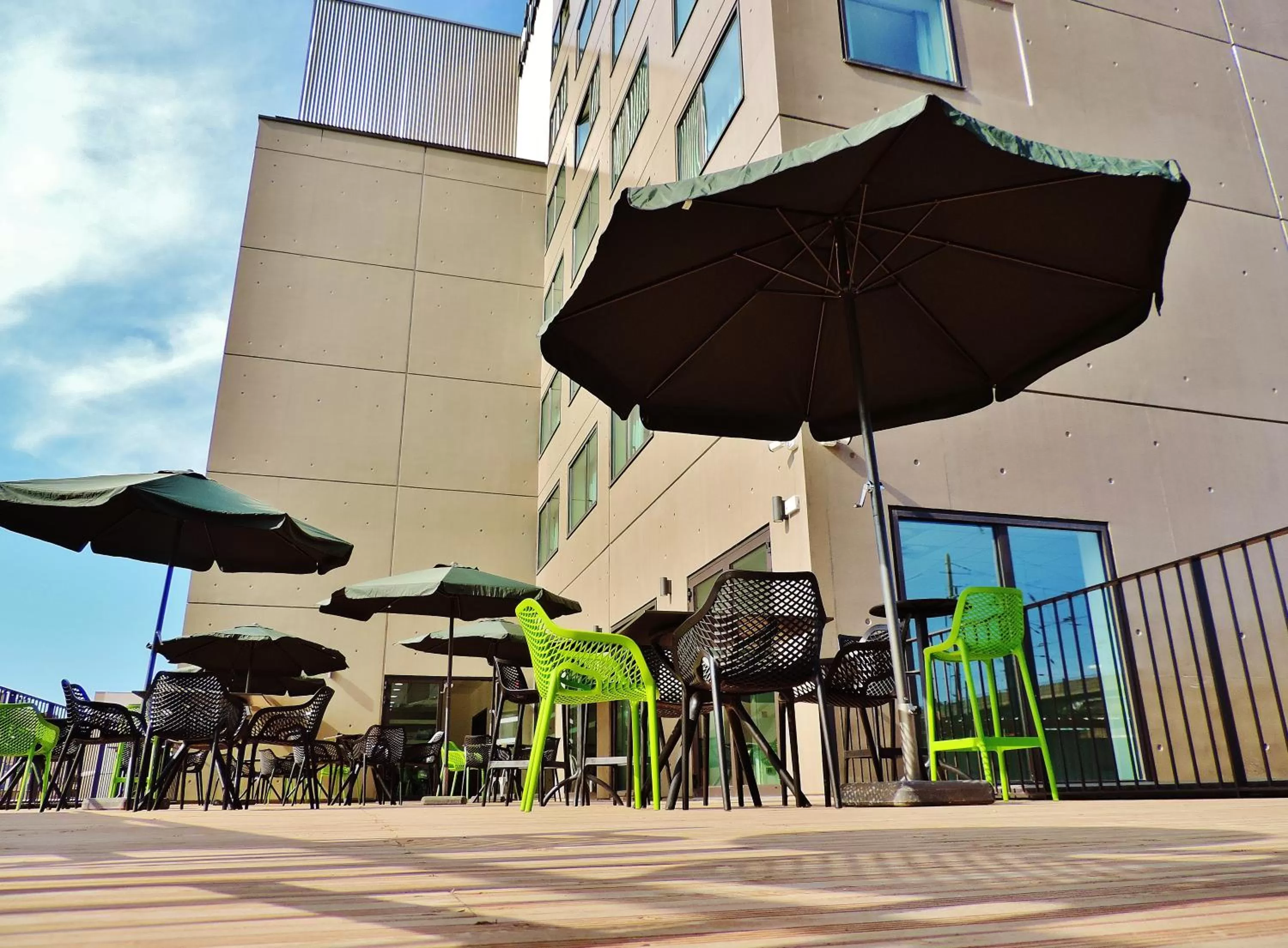 Patio in Campanile PRIME - Metz Centre Gare