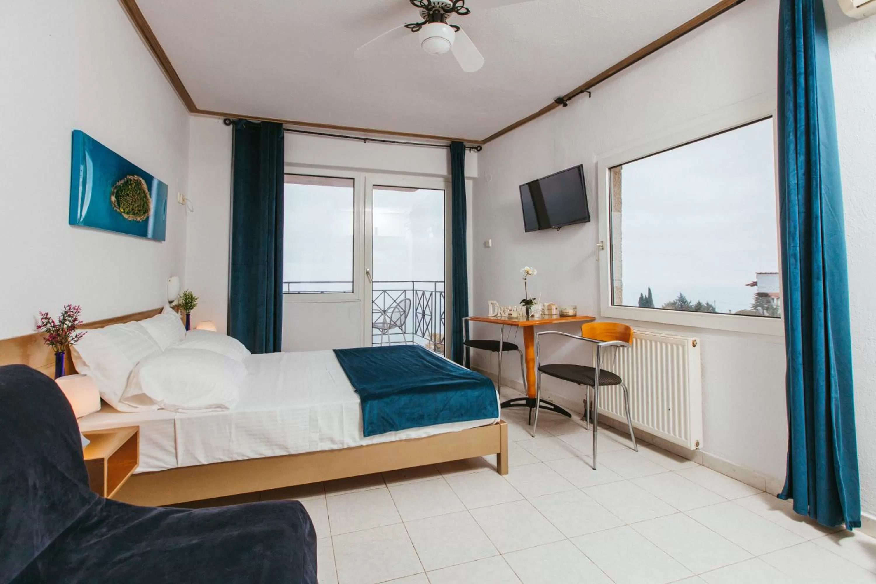 Bed in Hotel Christina - Happy Days