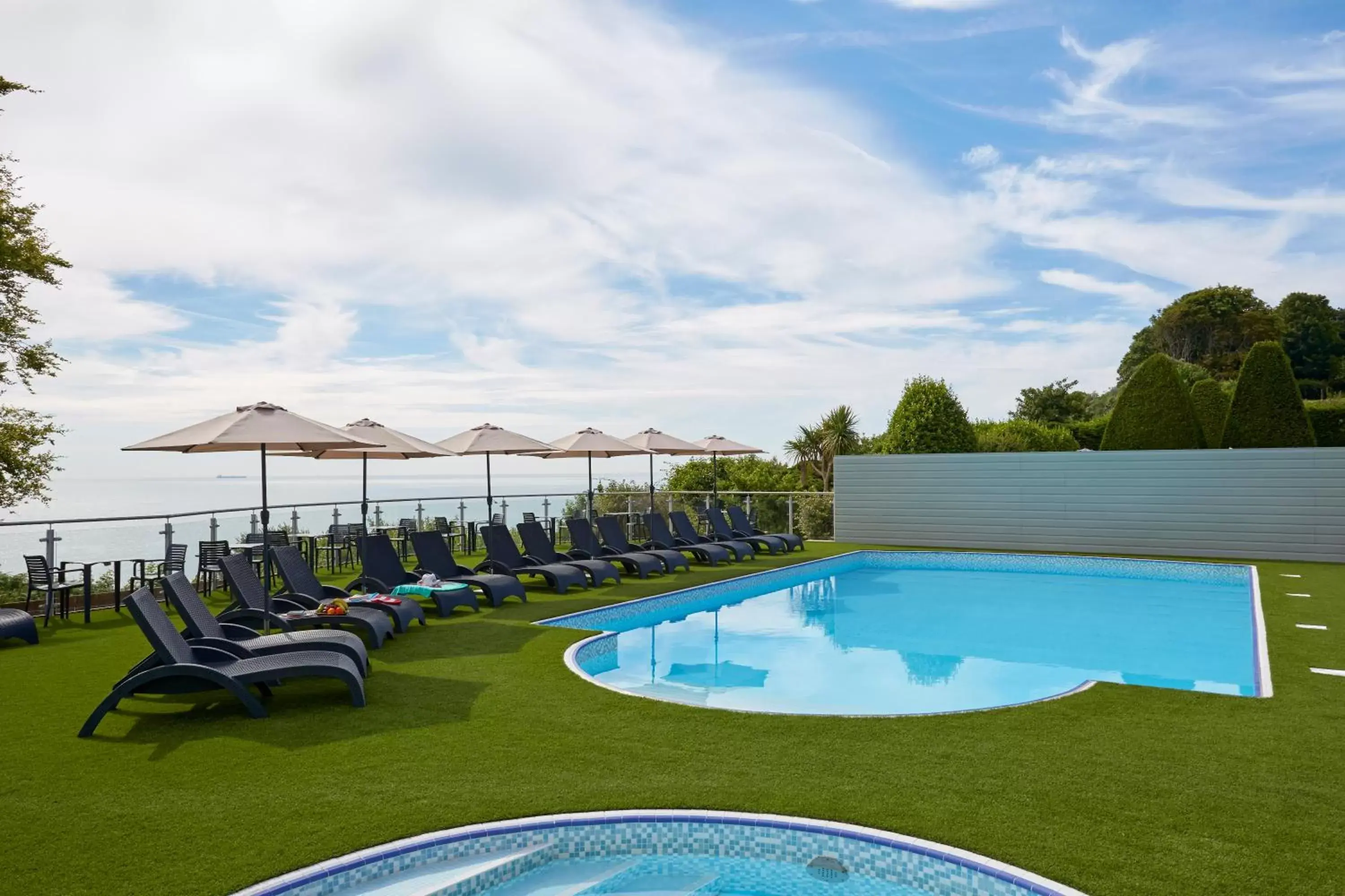 Swimming Pool in Luccombe Hall Hotel