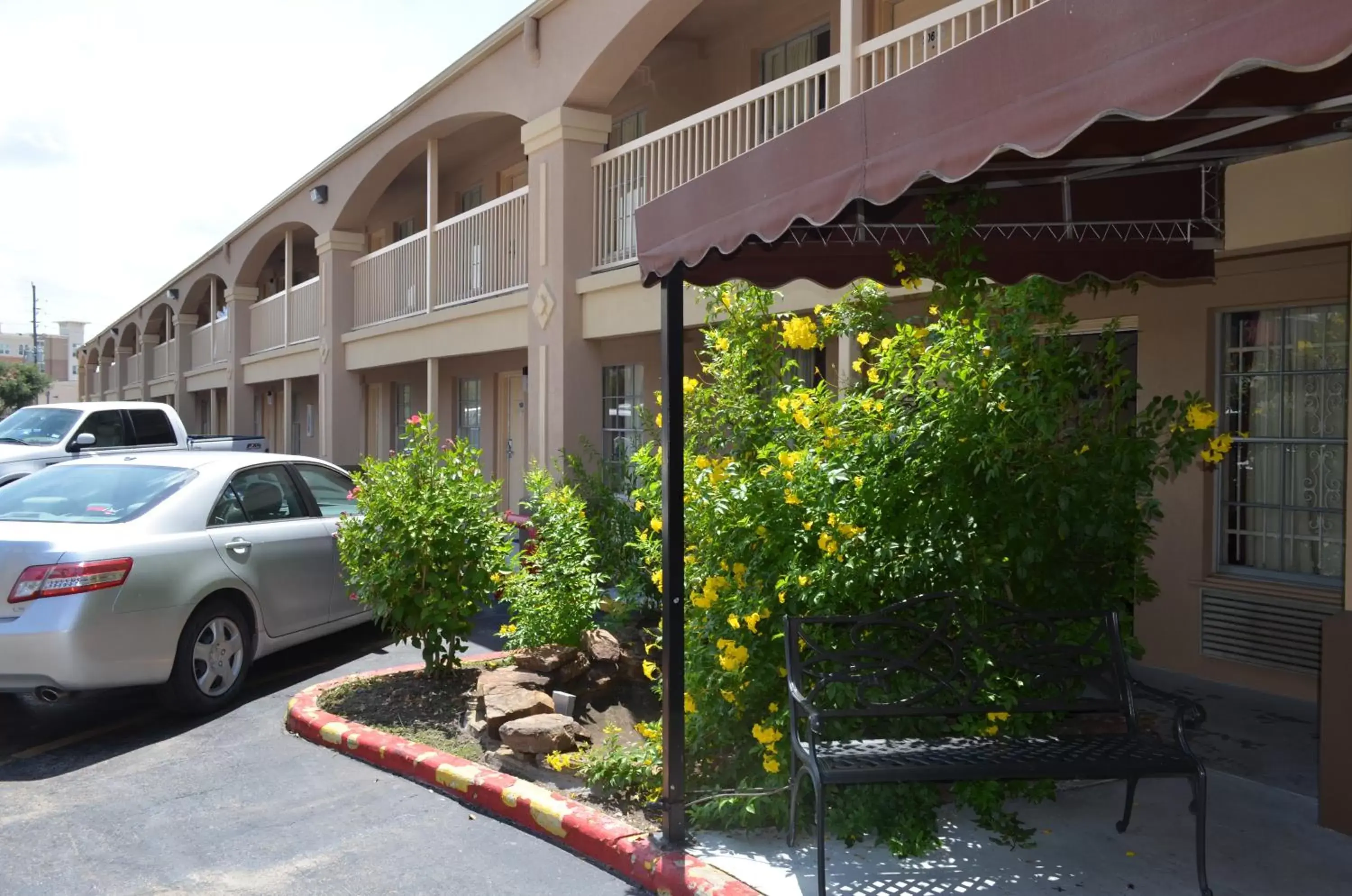 Facade/entrance in Americas Best Value Inn-Near NRG Park/Medical Center