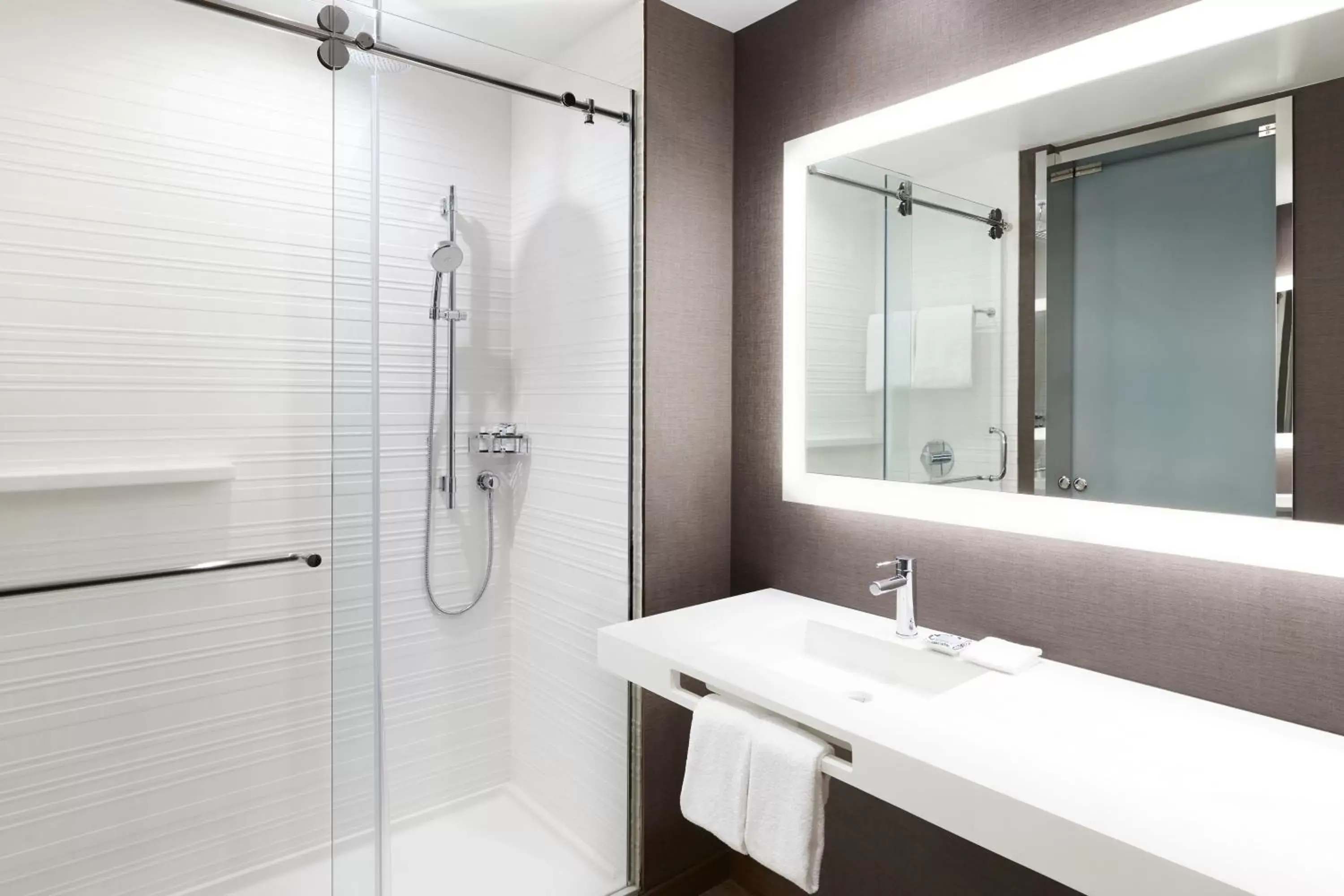 Bathroom in AC Hotel by Marriott Miami Airport West/Doral
