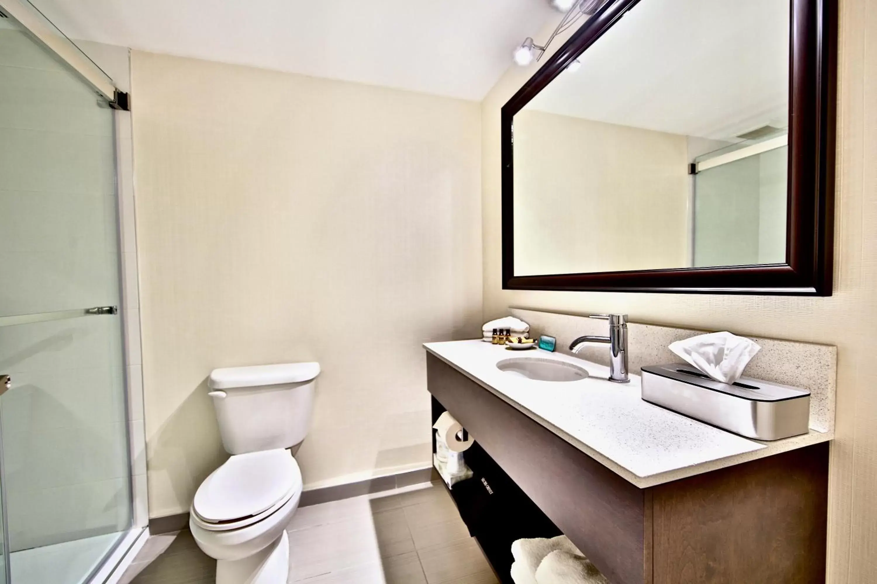 Bathroom in Best Western Plus Montreal Downtown- Hotel Europa